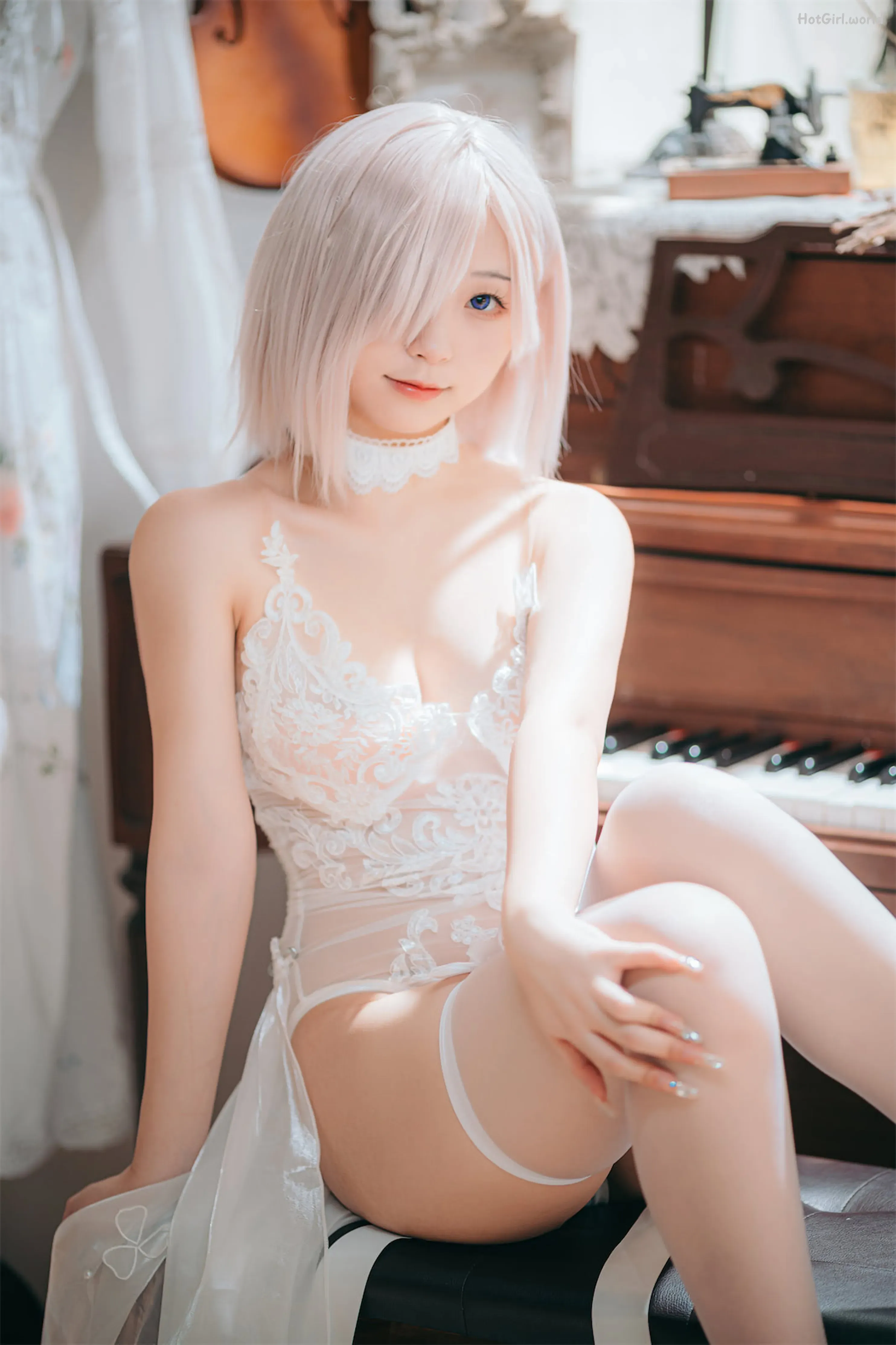 Coser-花铃-玛修婚纱 第50张图