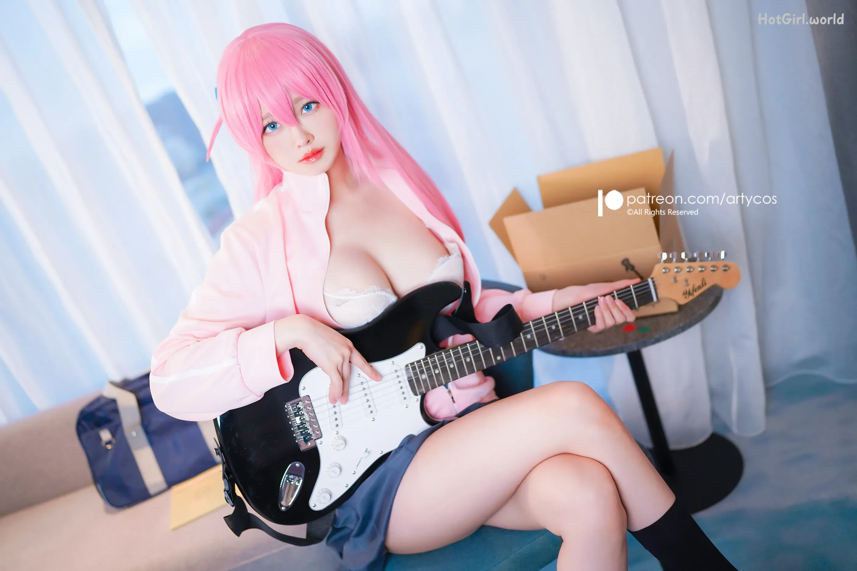 Coser-Arty亞緹-Ya Ti-Bocchi The Rock! Goto Hitori(20 photos + 30 uncensored photos) 第5张图