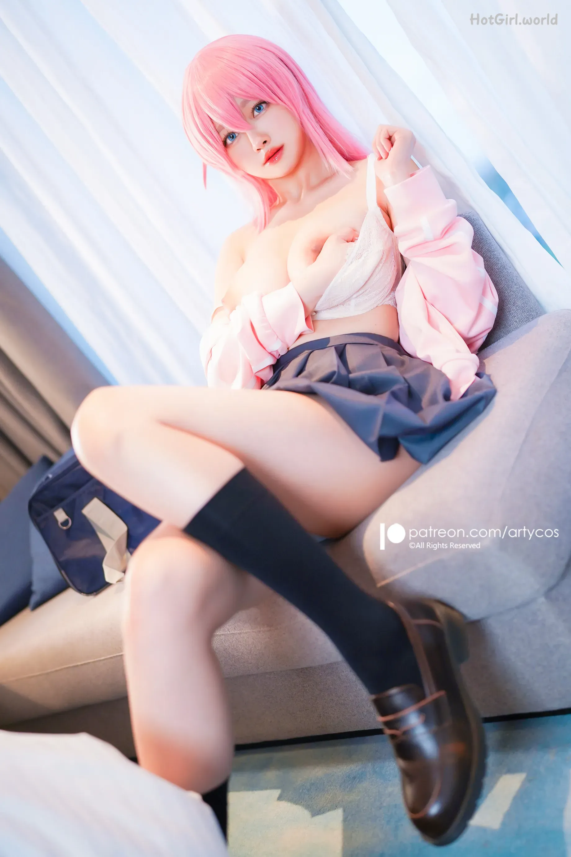 Coser-Arty亞緹-Ya Ti-Bocchi The Rock! Goto Hitori(20 photos + 30 uncensored photos) 第11张图