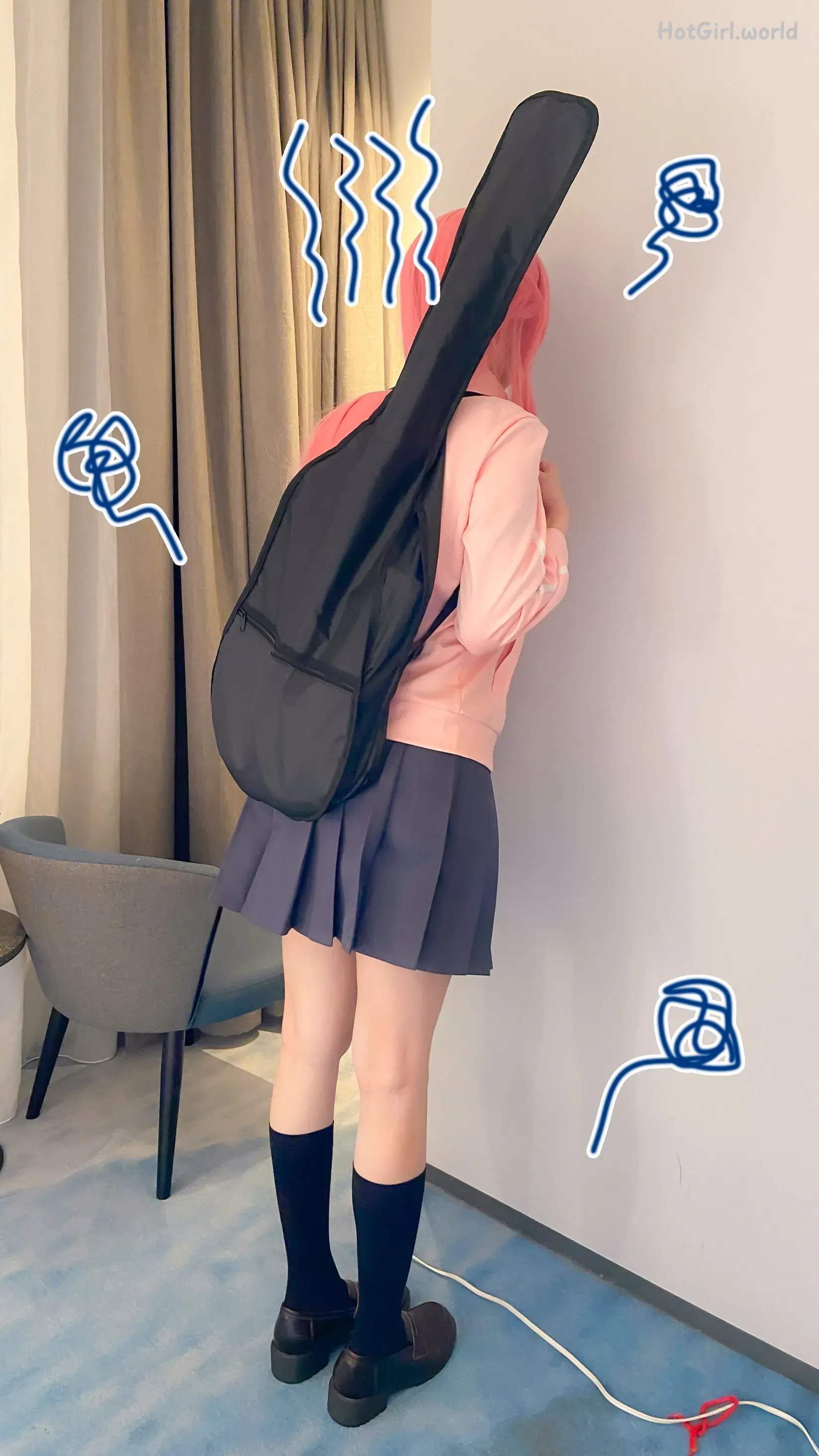 Coser-Arty亞緹-Ya Ti-Bocchi The Rock! Goto Hitori(20 photos + 30 uncensored photos) 第49张图