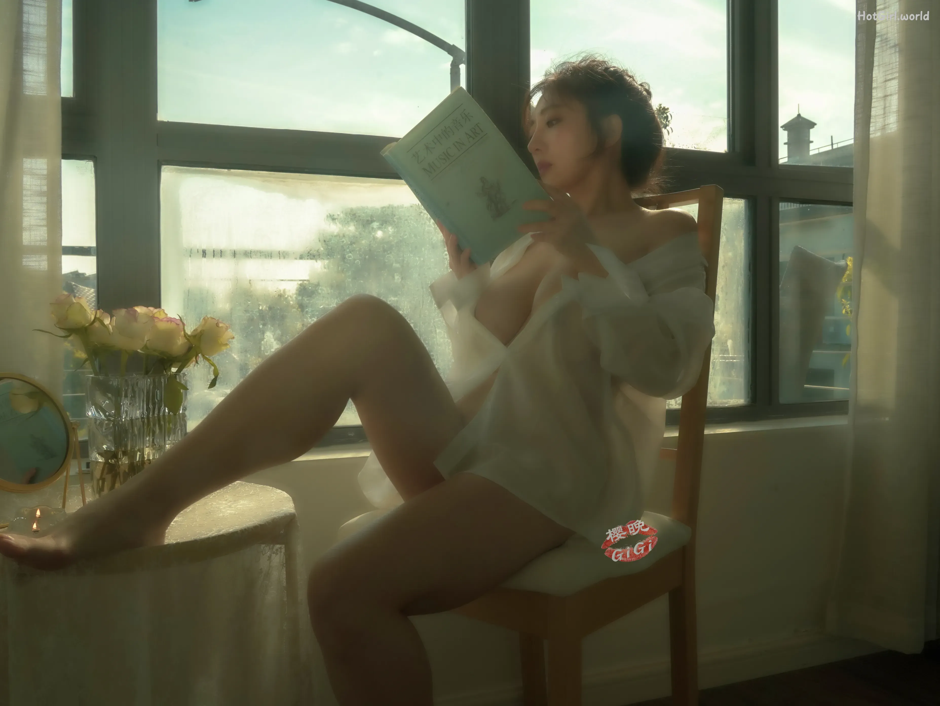 Coser-樱晚-gigi-被抚摸的衬衫 第8张图