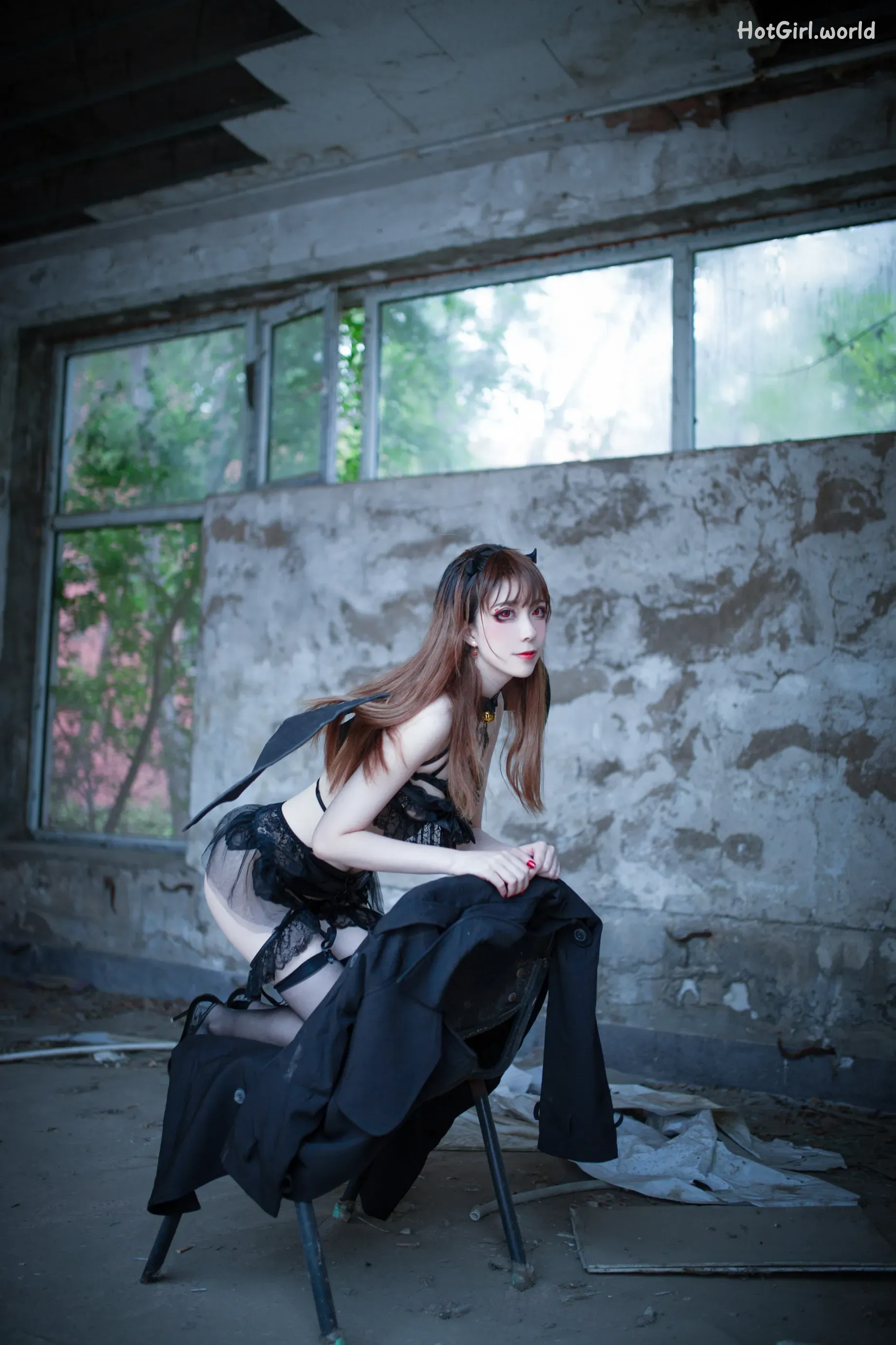 Coser-翎柒菜菜-No.001 恶魔 第2张图