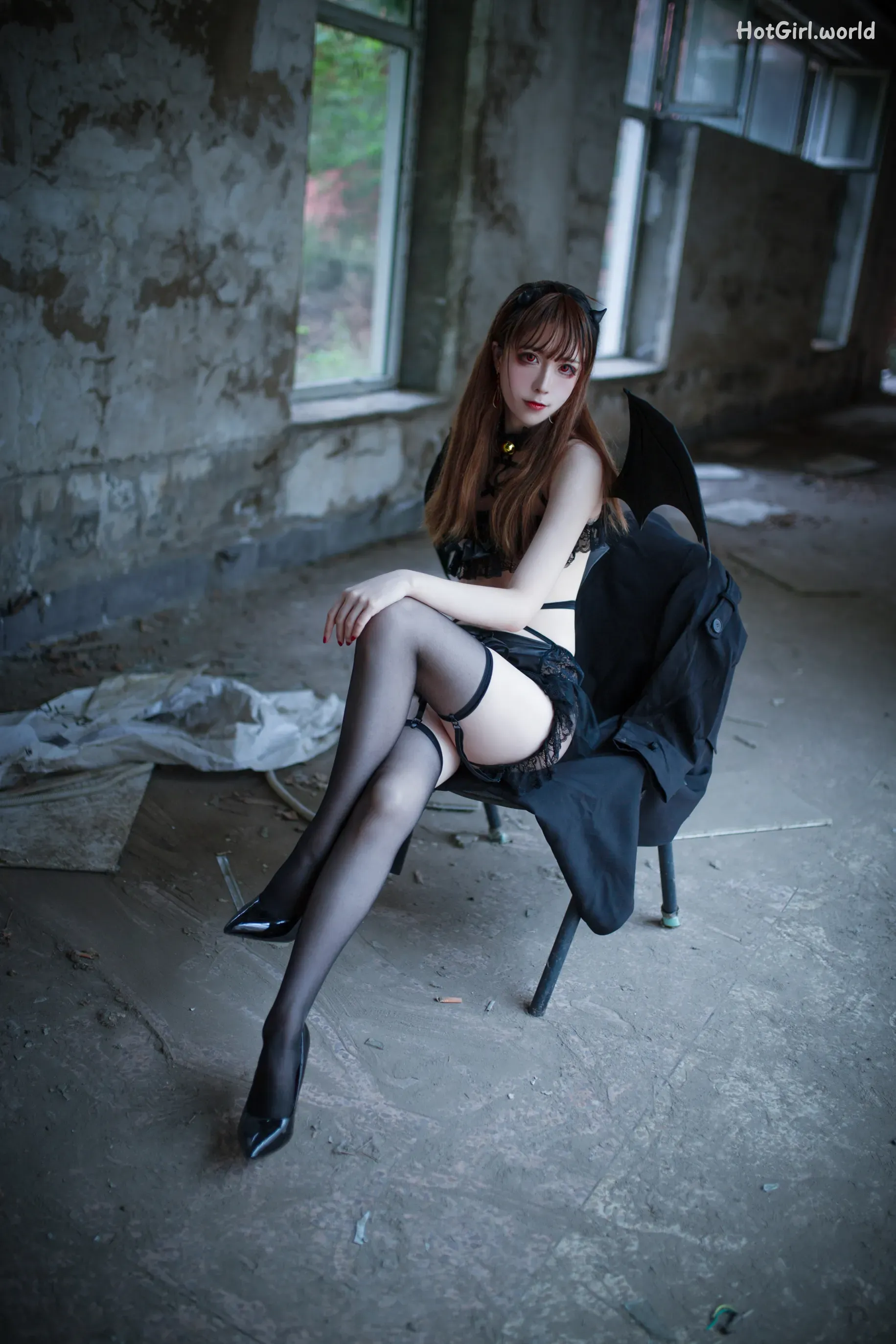 Coser-翎柒菜菜-No.001 恶魔 第5张图
