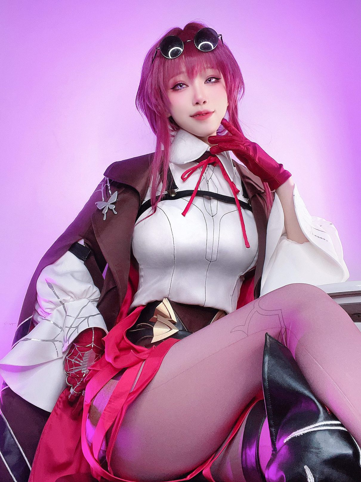 Coser@水淼Aqua Vol.153 Fantia 23.06月会员订阅 カフカ🕸️ 卡芙卡 第3张图