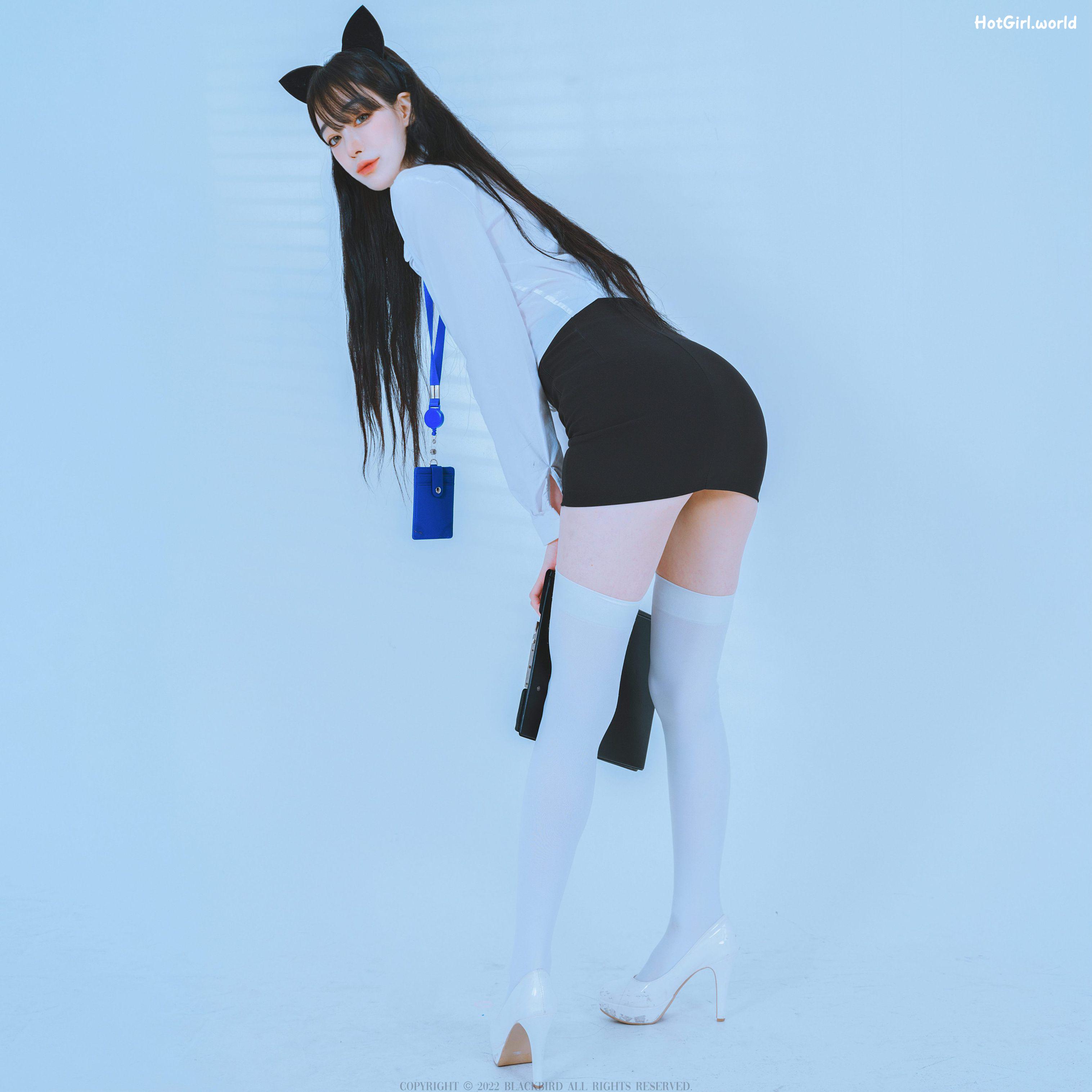[Glamarchive] [BLACKBIRD] Yuri (유리) No.1 - Office Look 第2张图