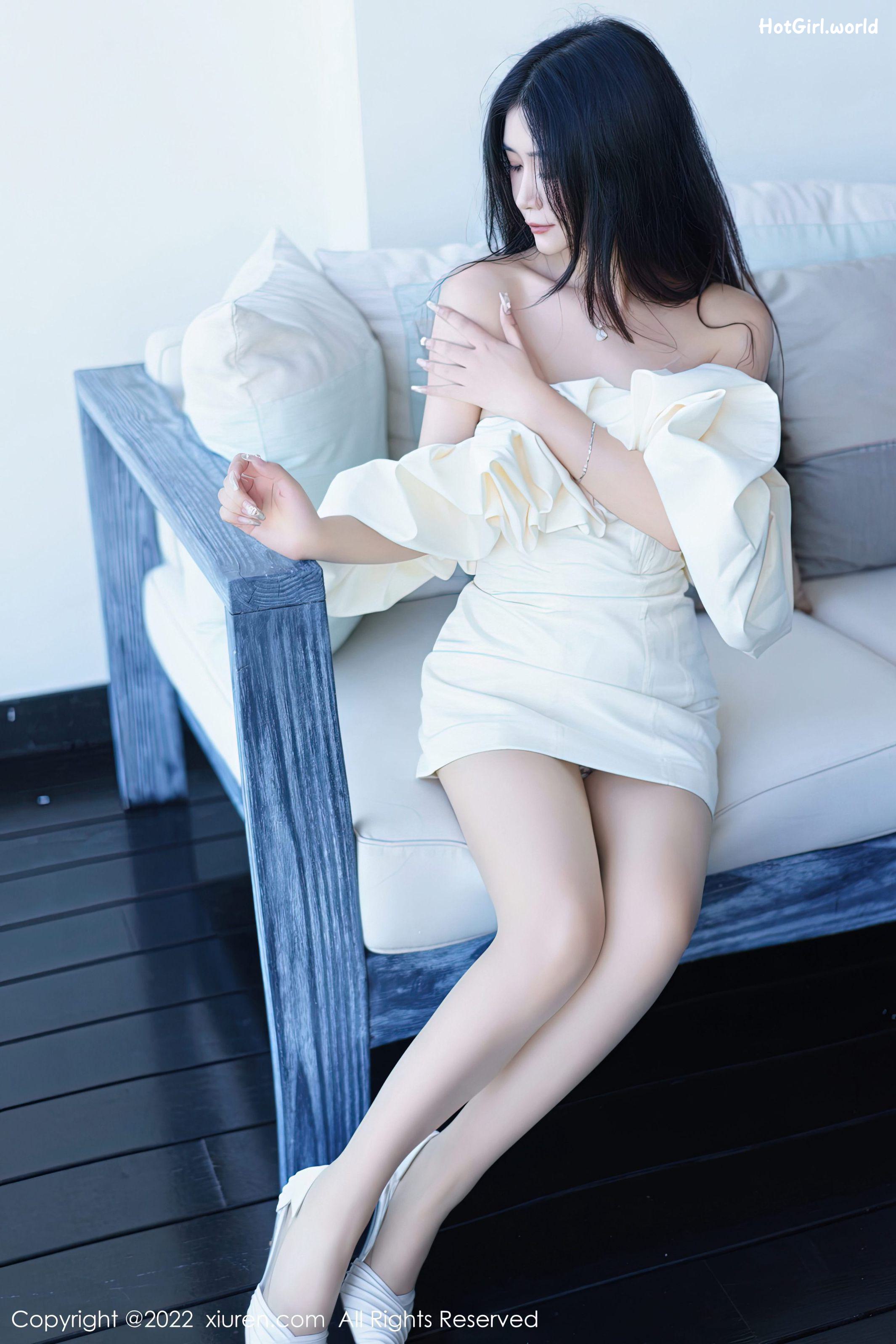 XIUREN No.6032 laura阿姣 第12张图