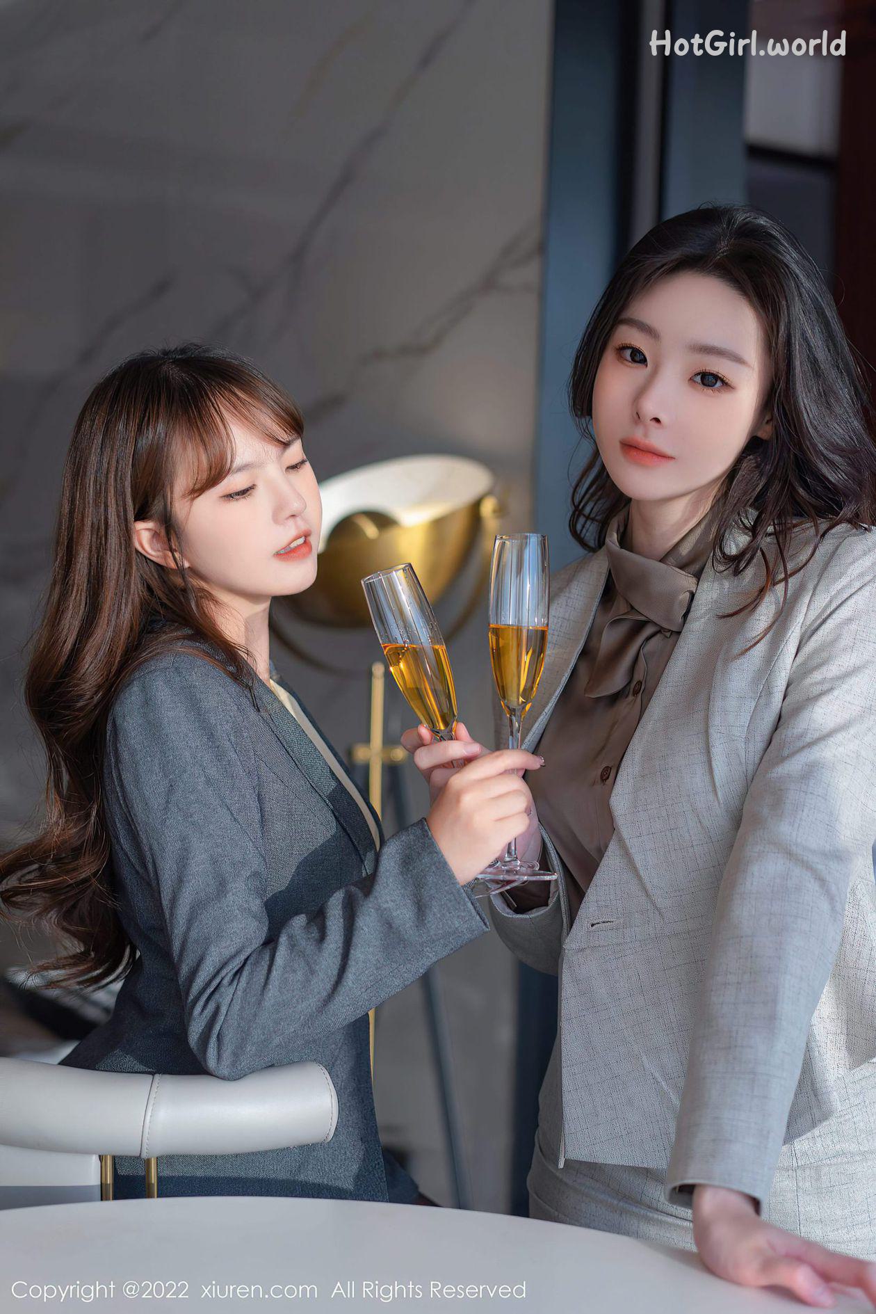 XIUREN No.5524 是小逗逗 & Zhang Si Yun (张思允Nice) 第4张图