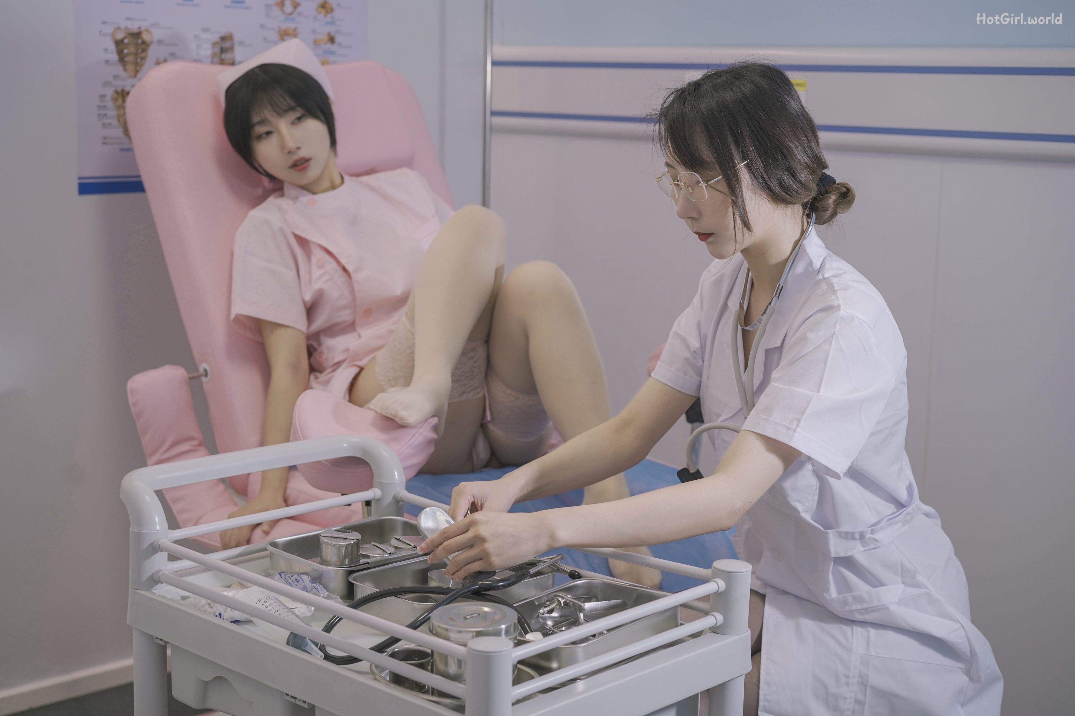 Coser@云溪溪 Vol.030 奶桃 N47医护 第30张图
