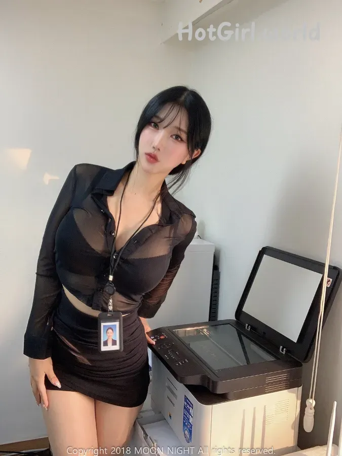 [Moon Night Snap] Yunjin - In The Office(61 photos + 18 uncensored photos) 第10张图