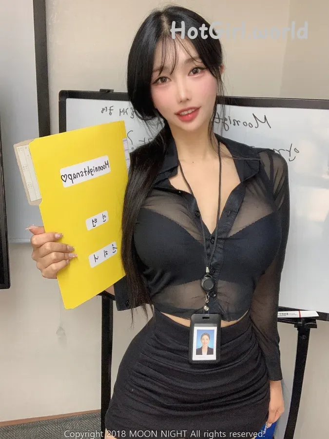 [Moon Night Snap] Yunjin - In The Office(61 photos + 18 uncensored photos) 第11张图