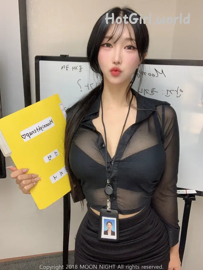 [Moon Night Snap] Yunjin - In The Office(61 photos + 18 uncensored photos) 第12张图