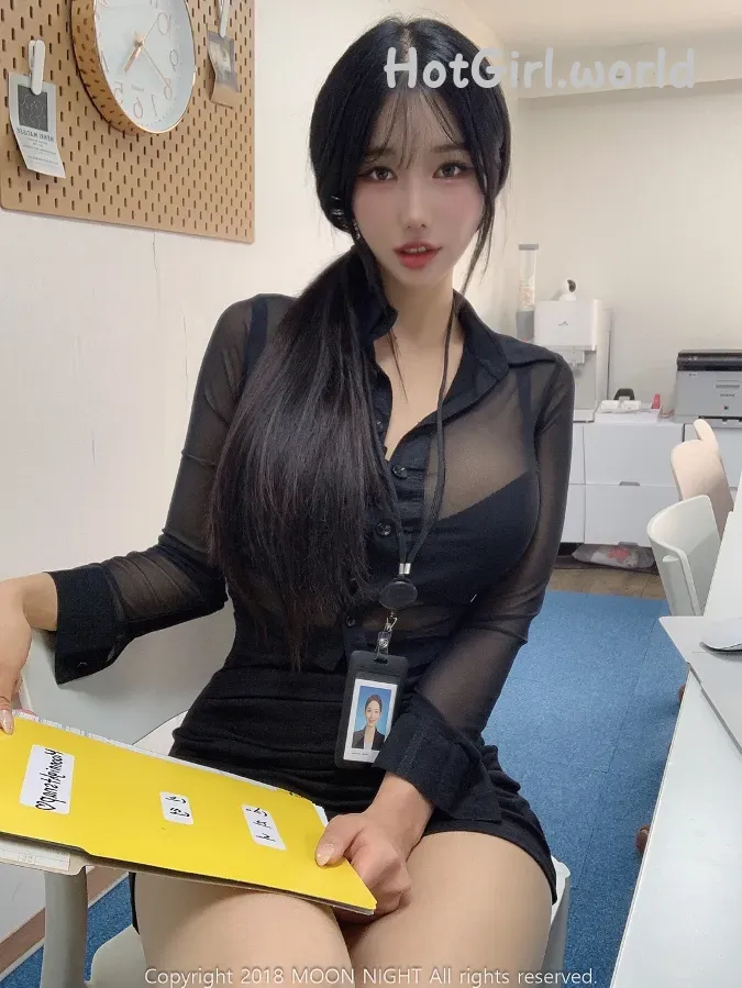 [Moon Night Snap] Yunjin - In The Office(61 photos + 18 uncensored photos) 第20张图