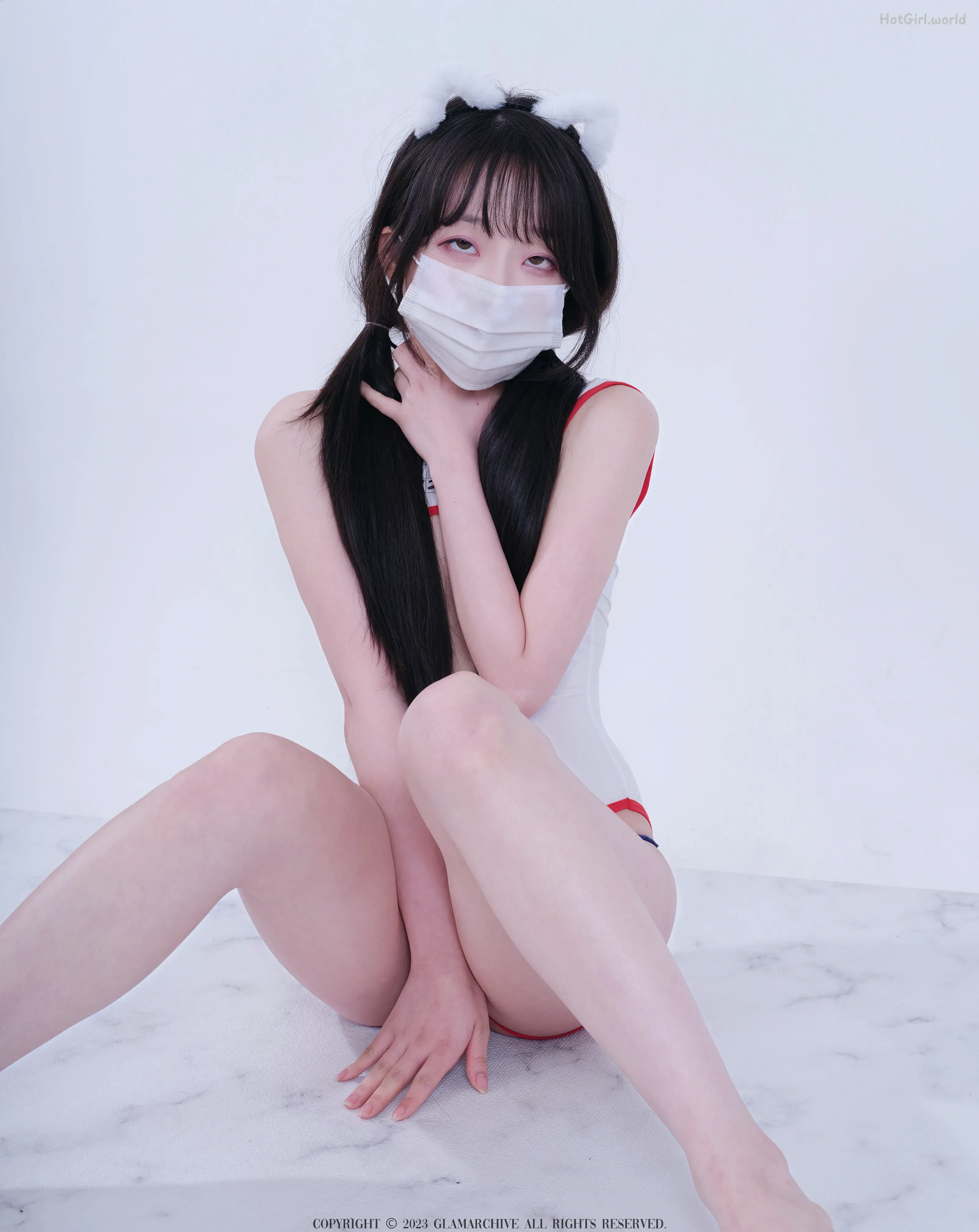 [Glamarchive] BAEK SUL TANG - Front Slit Highleg(11 photos + 31 uncensored photos) 第14张图