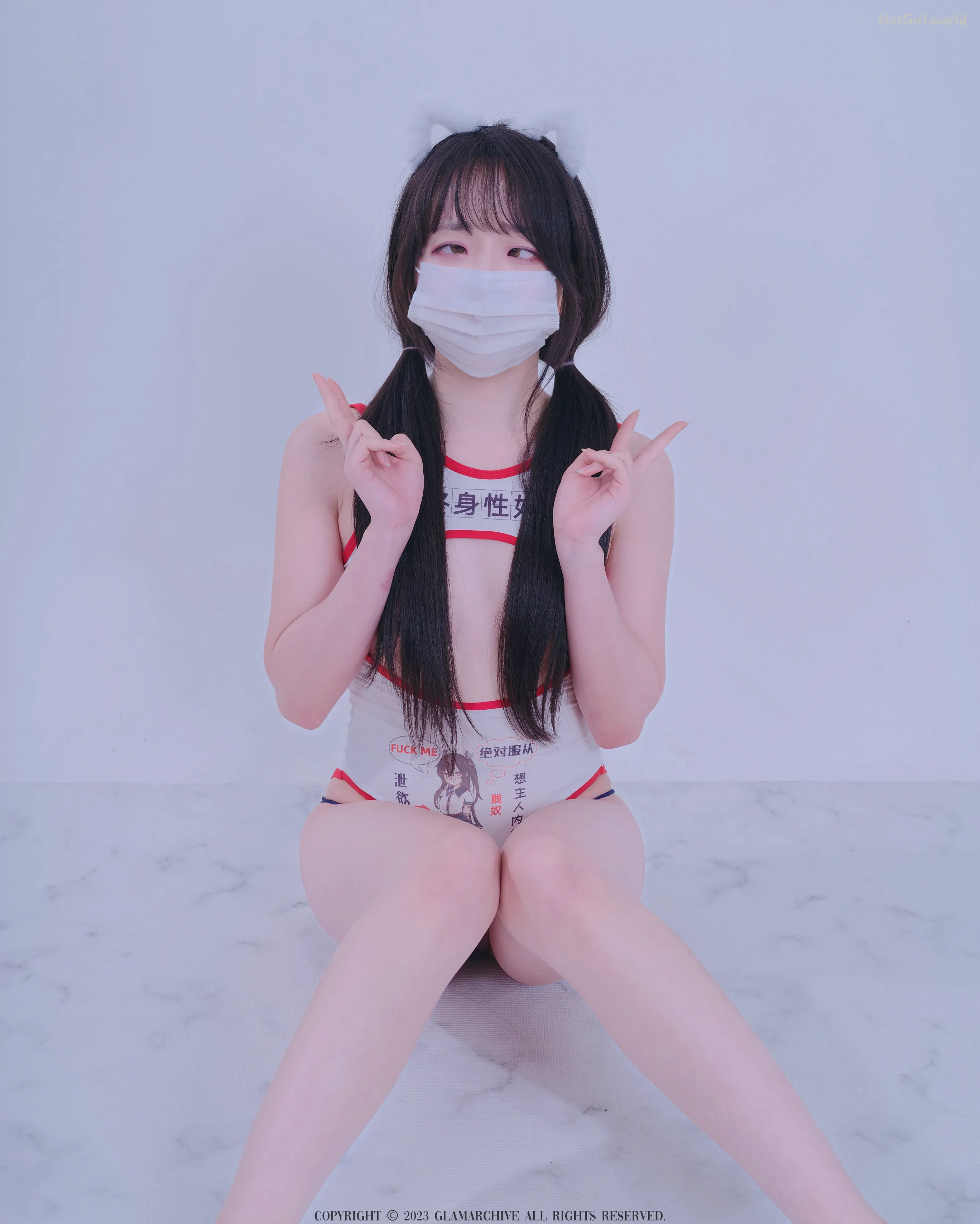 [Glamarchive] BAEK SUL TANG - Front Slit Highleg(11 photos + 31 uncensored photos) 第16张图
