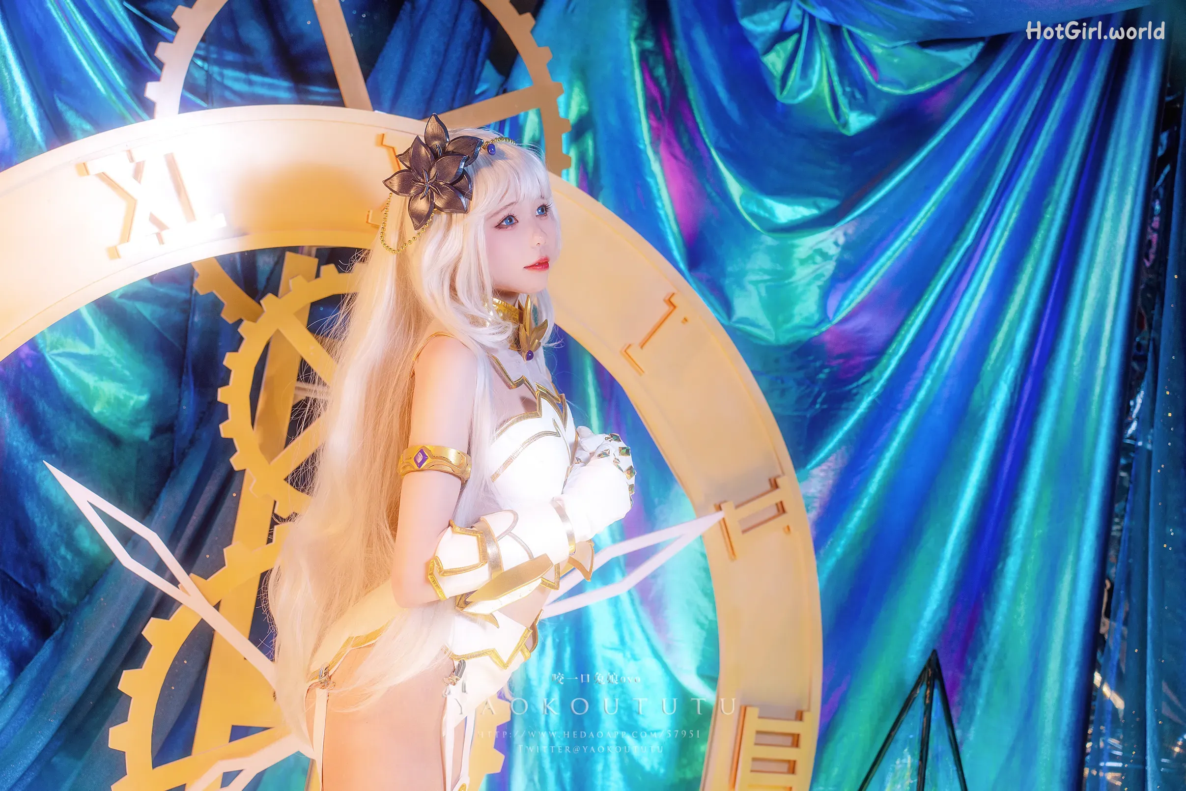 Coser@黏黏团子兔 - T3专属特典『海王星』+ T3专属舞蹈『江南style』(47 photos + 1 video) 第46张图