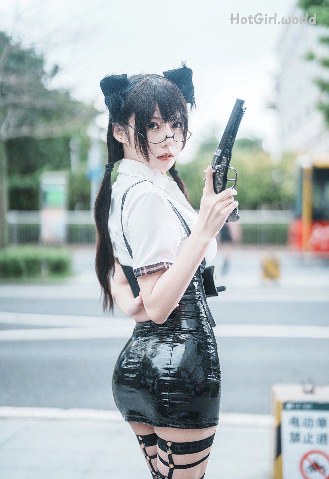 Coser@香草喵露露 No.059 萤火虫动漫游戏嘉年华 漫展返图 (69 photos + 1 video) 第59张图