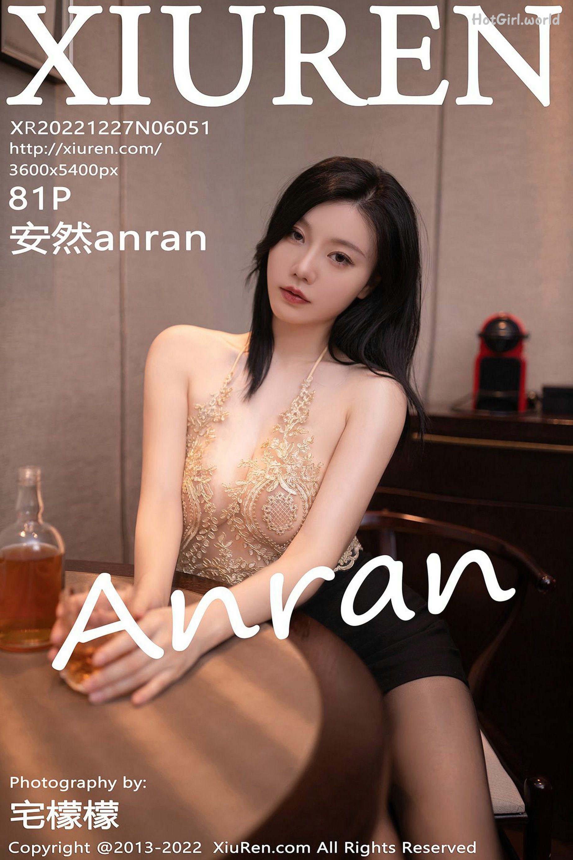 XIUREN No.6051 安然anran 第1张图