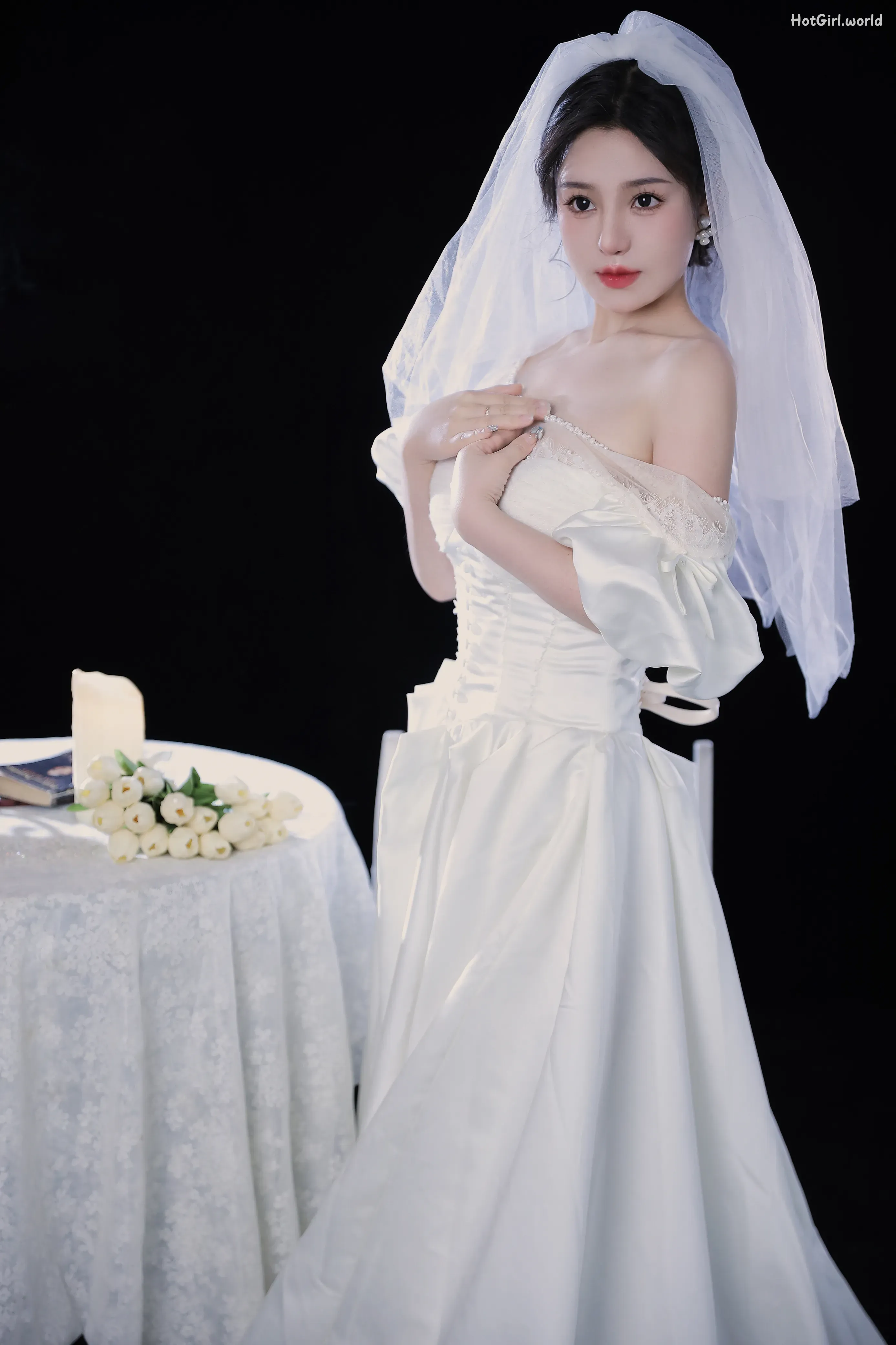 Chinese 桃暖酱 - 婚纱 第15张图
