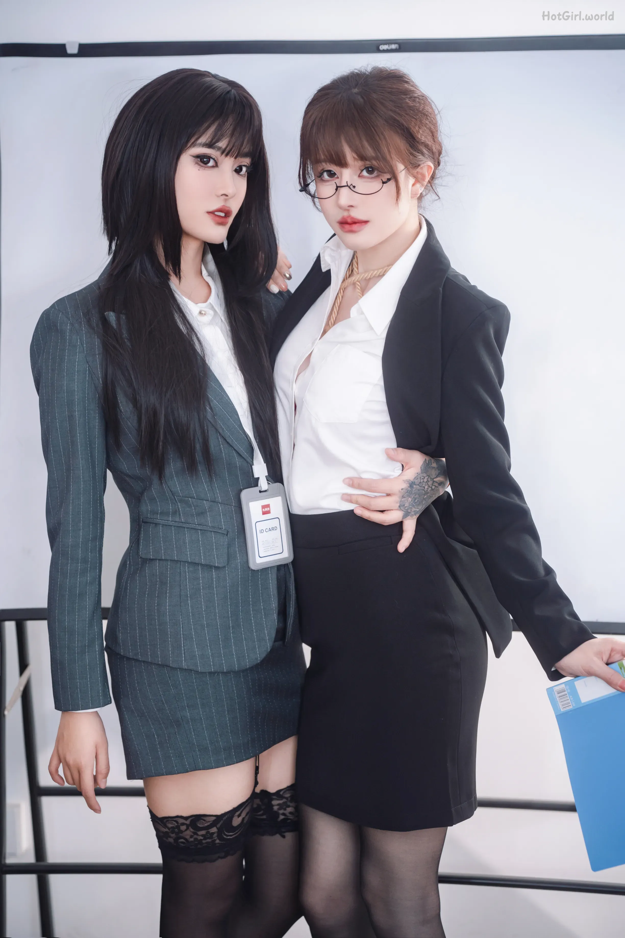 Coser@鹿八岁 - 女上司和女下属 第23张图