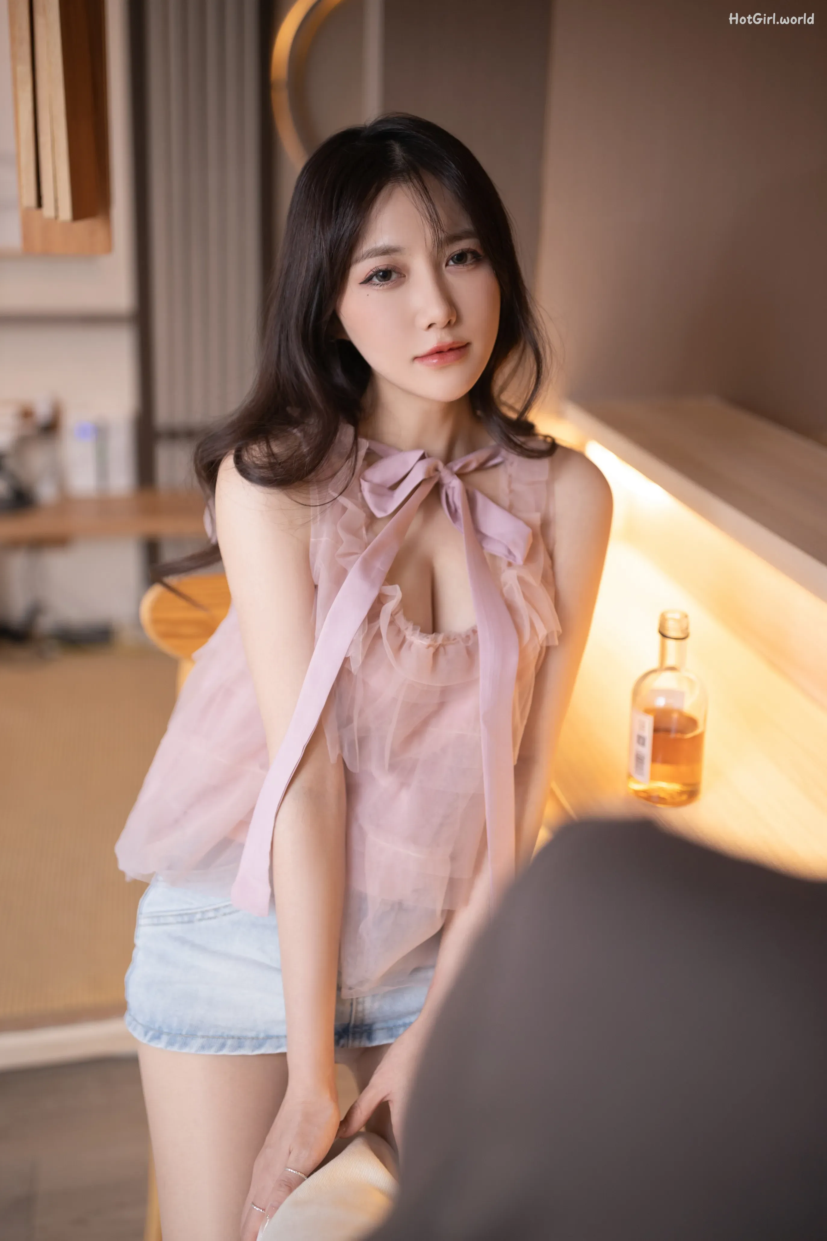 Chinese 鱼子酱Fish - 内购私拍 酒意迷情 A 第17张图