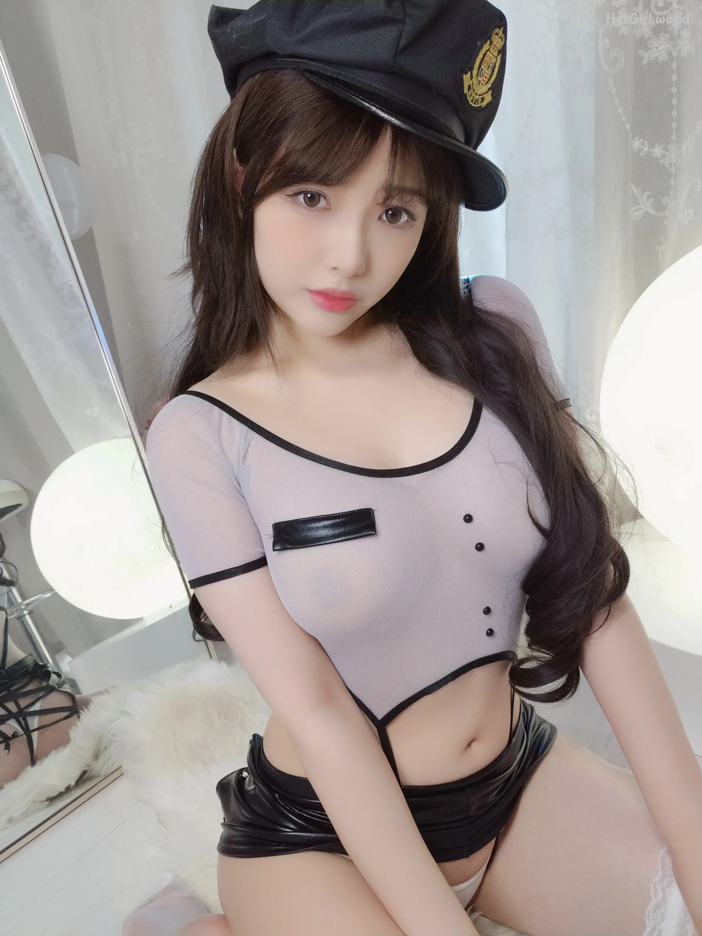 Coser@雯妹不讲道理 No.107 性感皮裙 第13张图