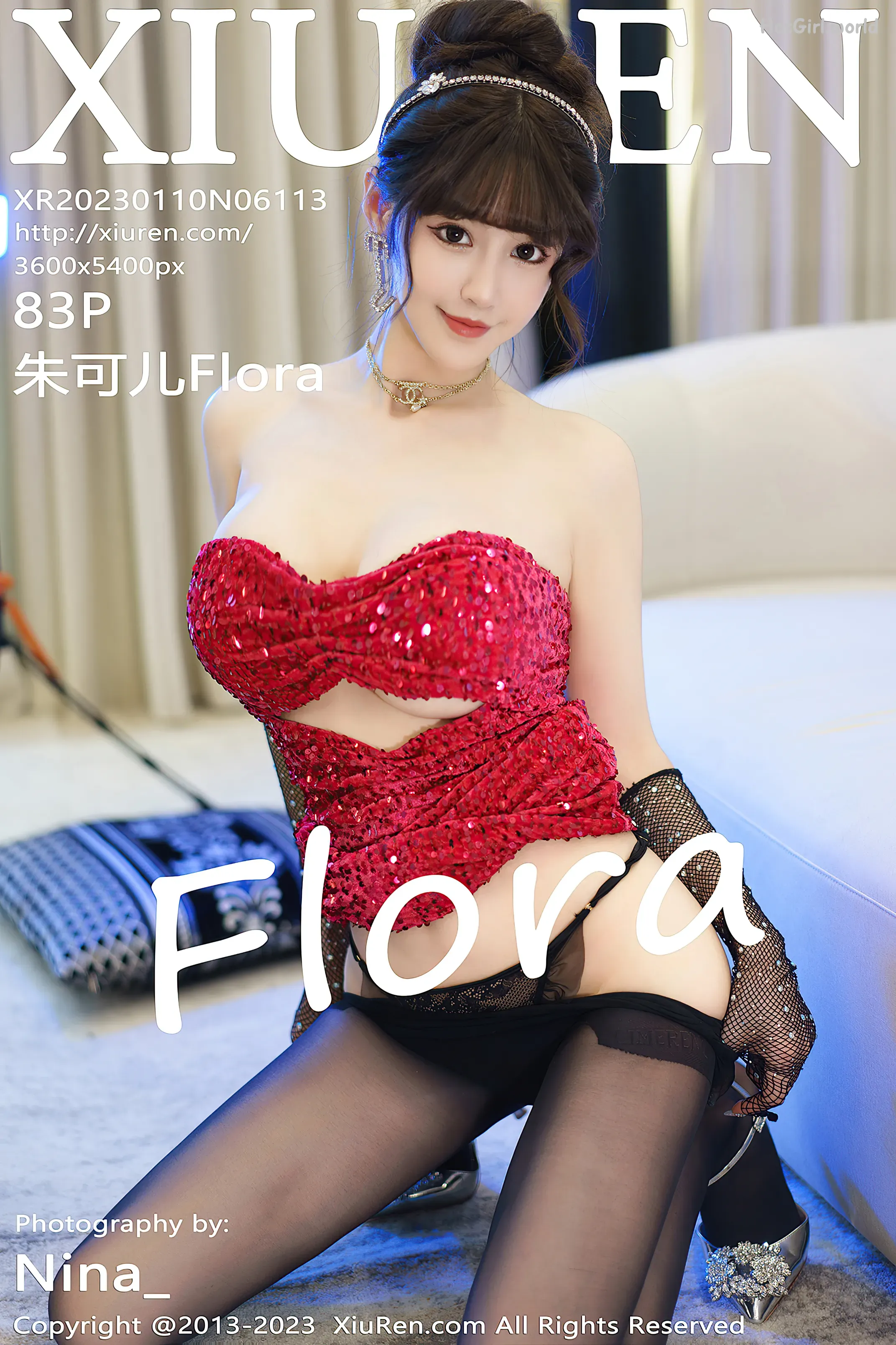 XiuRen秀人网 No.6113 Zhu Ke Er (朱可儿Flora) 第1张图
