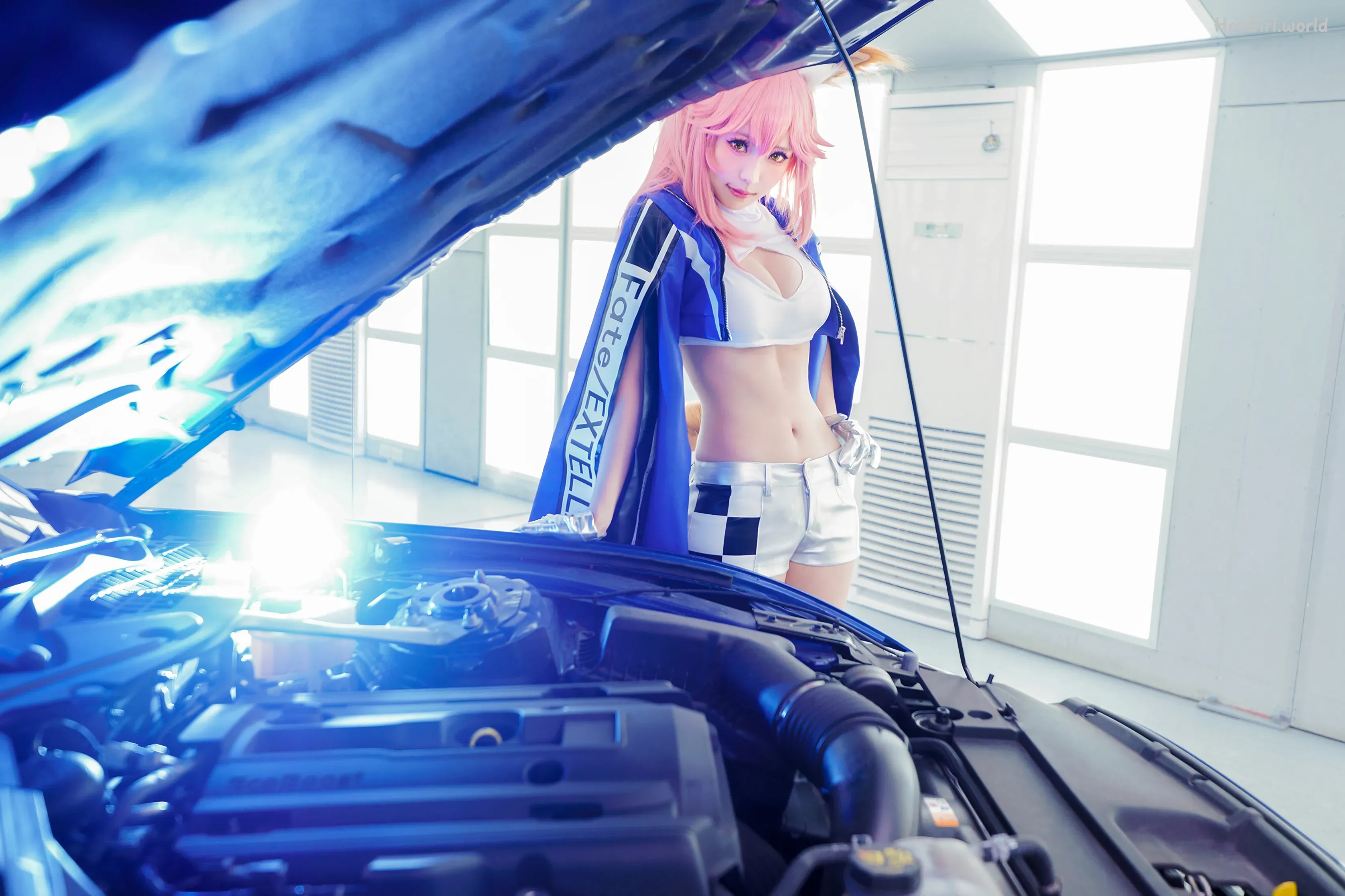 Coser-Ely_eee-ElyEE子-玉藻前赛车 第1张图