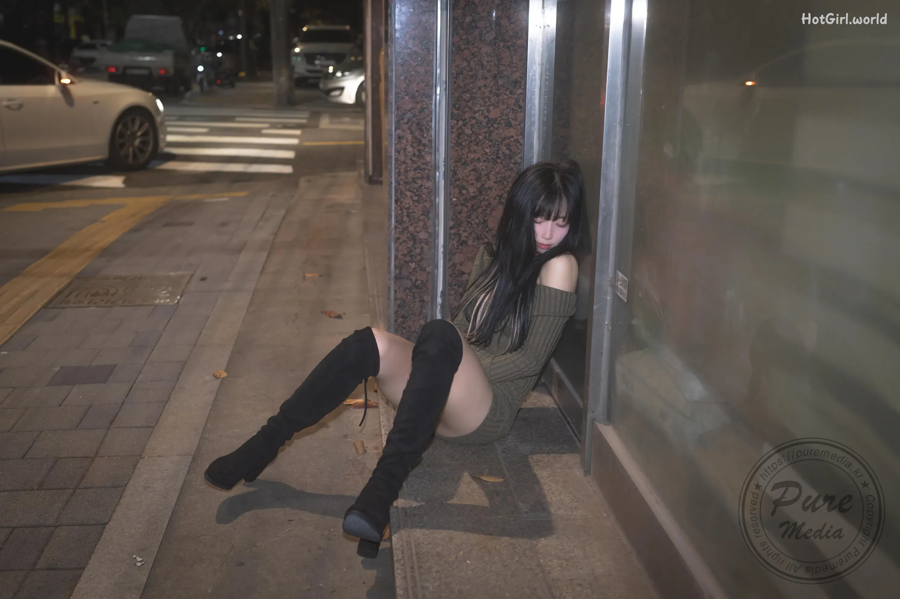 Pure Media-Vol.267-Hina-히나-Black Out Slutty Girl(133 photos + 111 uncensored photos) 第177张图