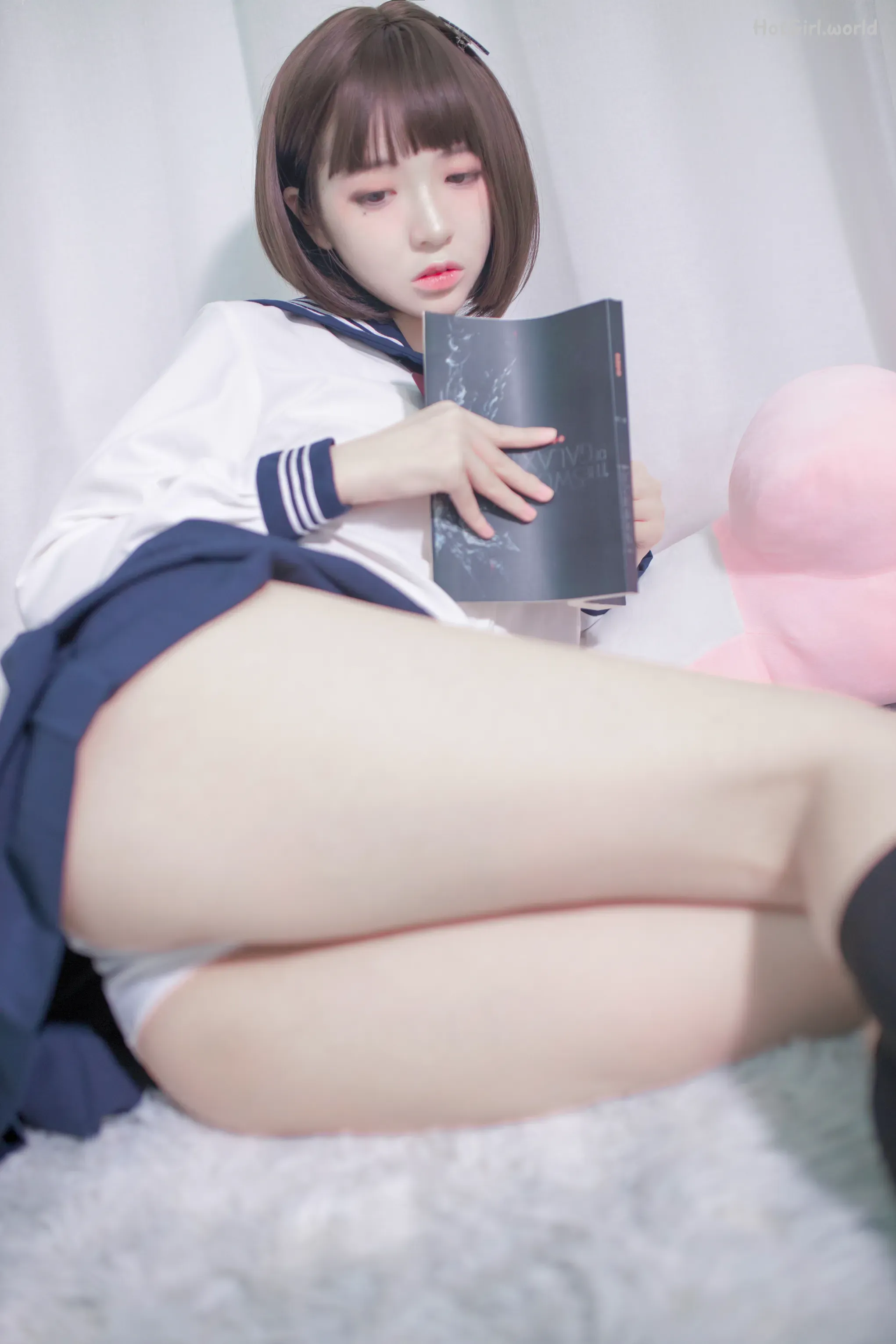 Coser-疯猫ss-居家JK 第1张图