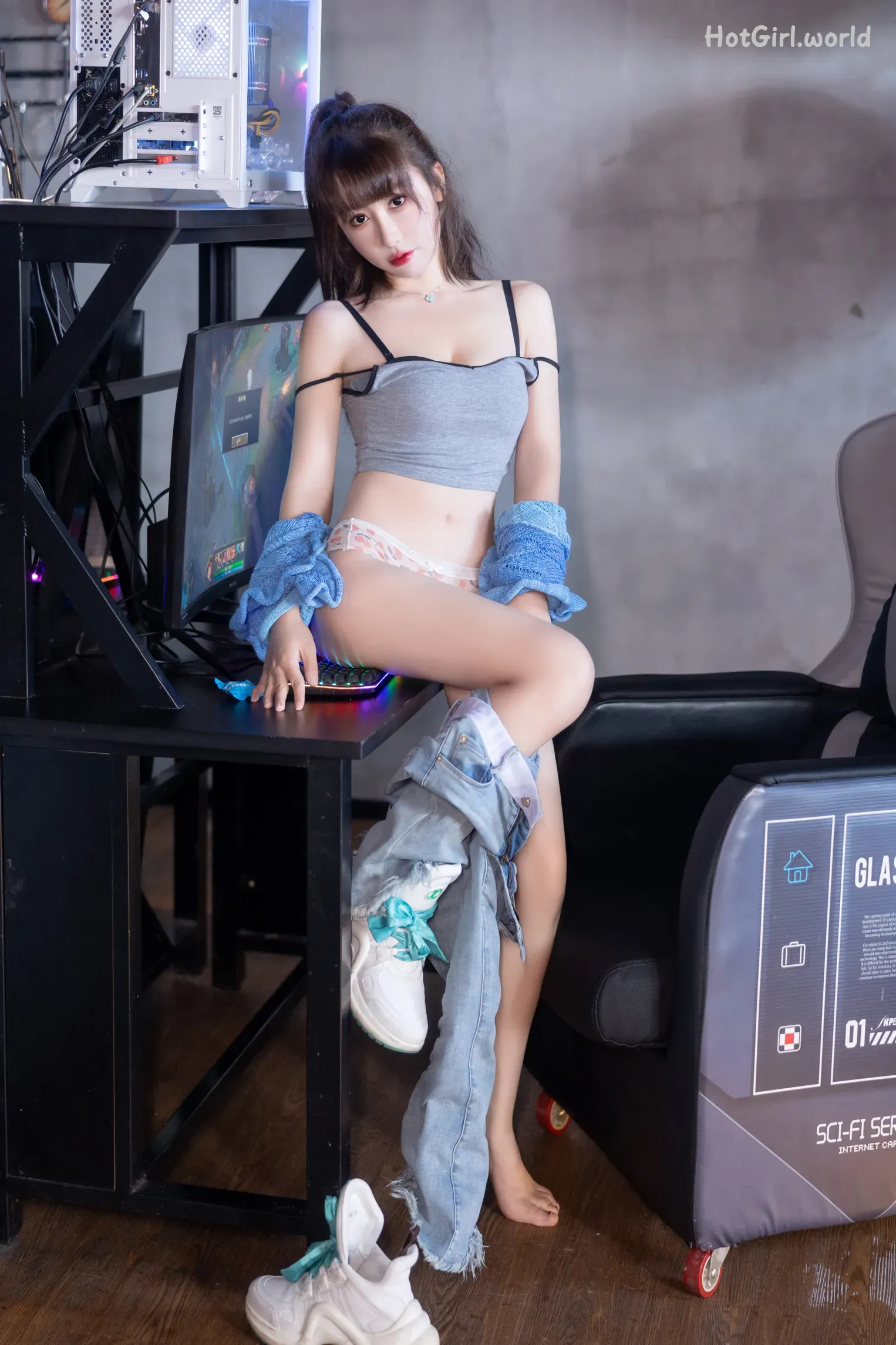 Bai Xiao Xiao-白笑笑-Vol.002 内购无水印 助力电竞 第48张图