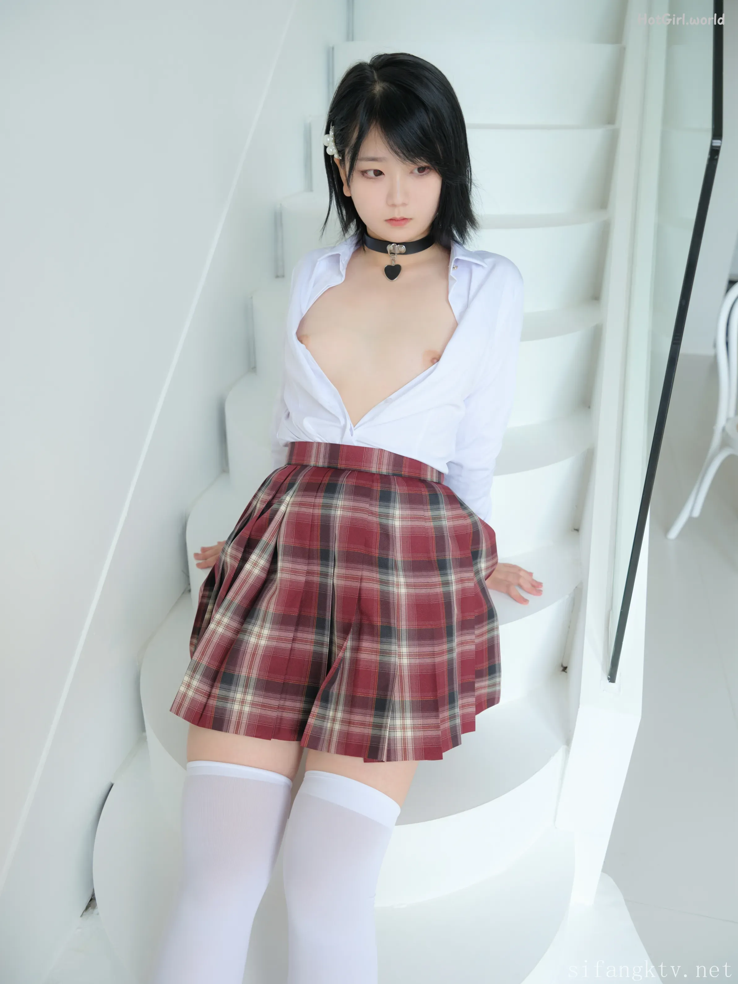 素人渔夫-R18-林书辞-JK服清纯美少女嫩妹-小枫(30 photos + 86 uncensored photos) 第75张图