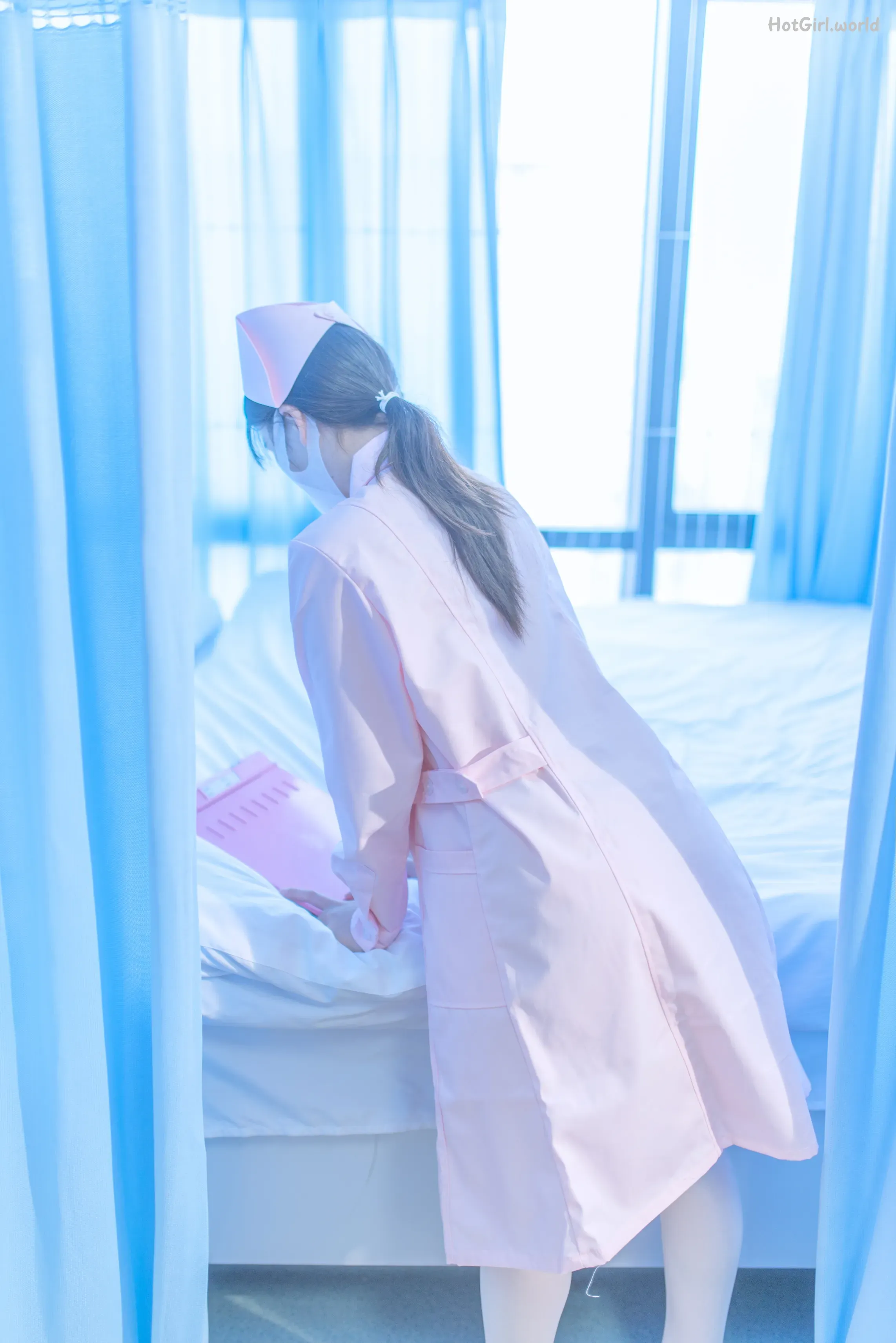 Coser-鹿初-护士(35 photos + 63 uncensored photos) 第63张图