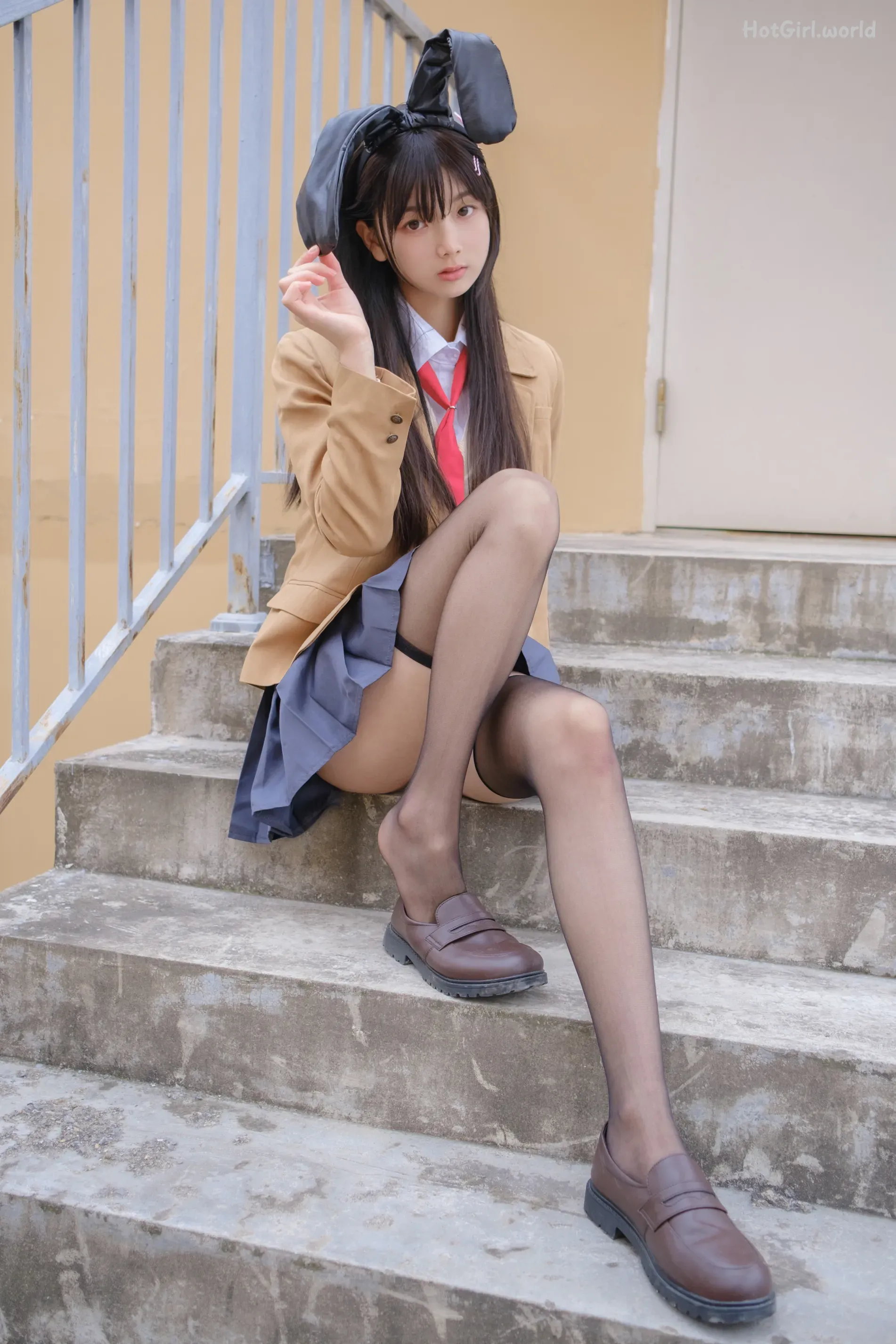 紧急企划-Coser-稚乖画册-R18-赤西夜夜-麻衣学姐(70 photos + 17 uncensored photos) 第10张图