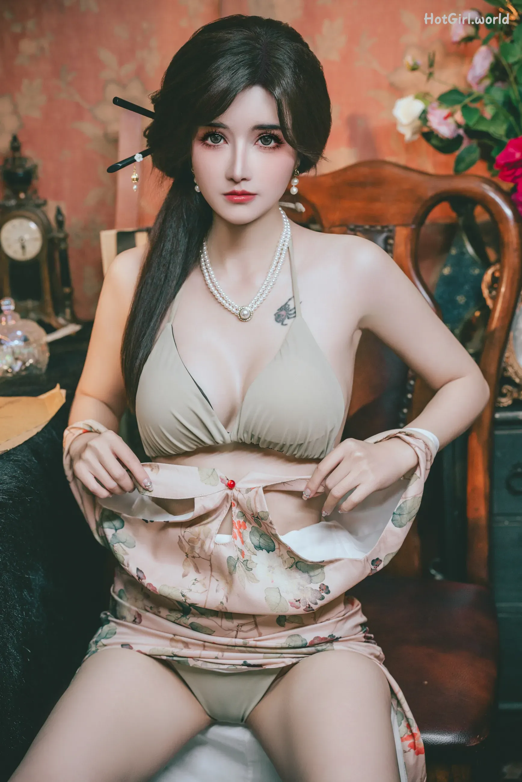 Coser-鹿八岁-特工的堕落-前篇 第17张图