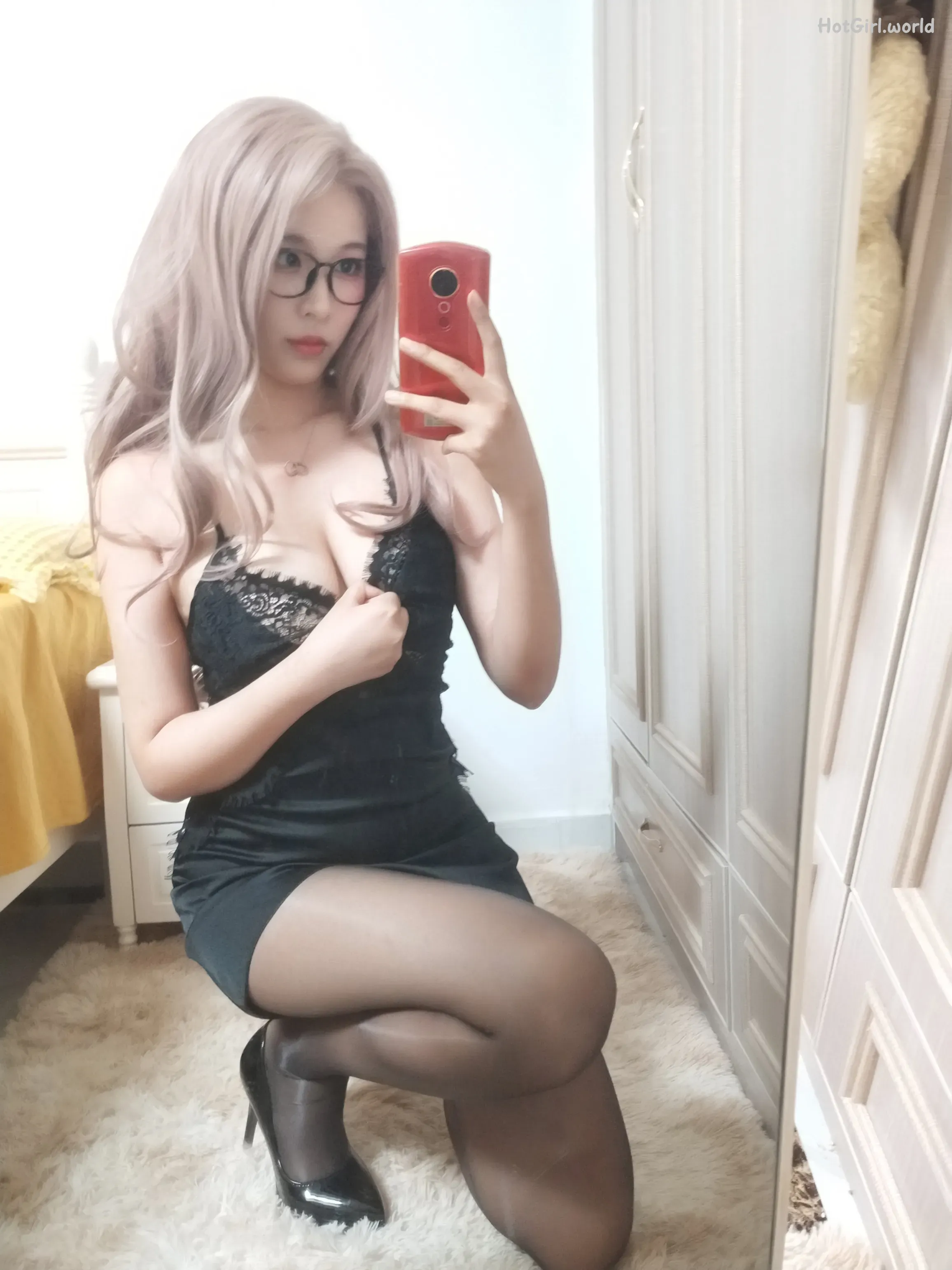 Coser-轩萧学姐-眼镜娘 第9张图