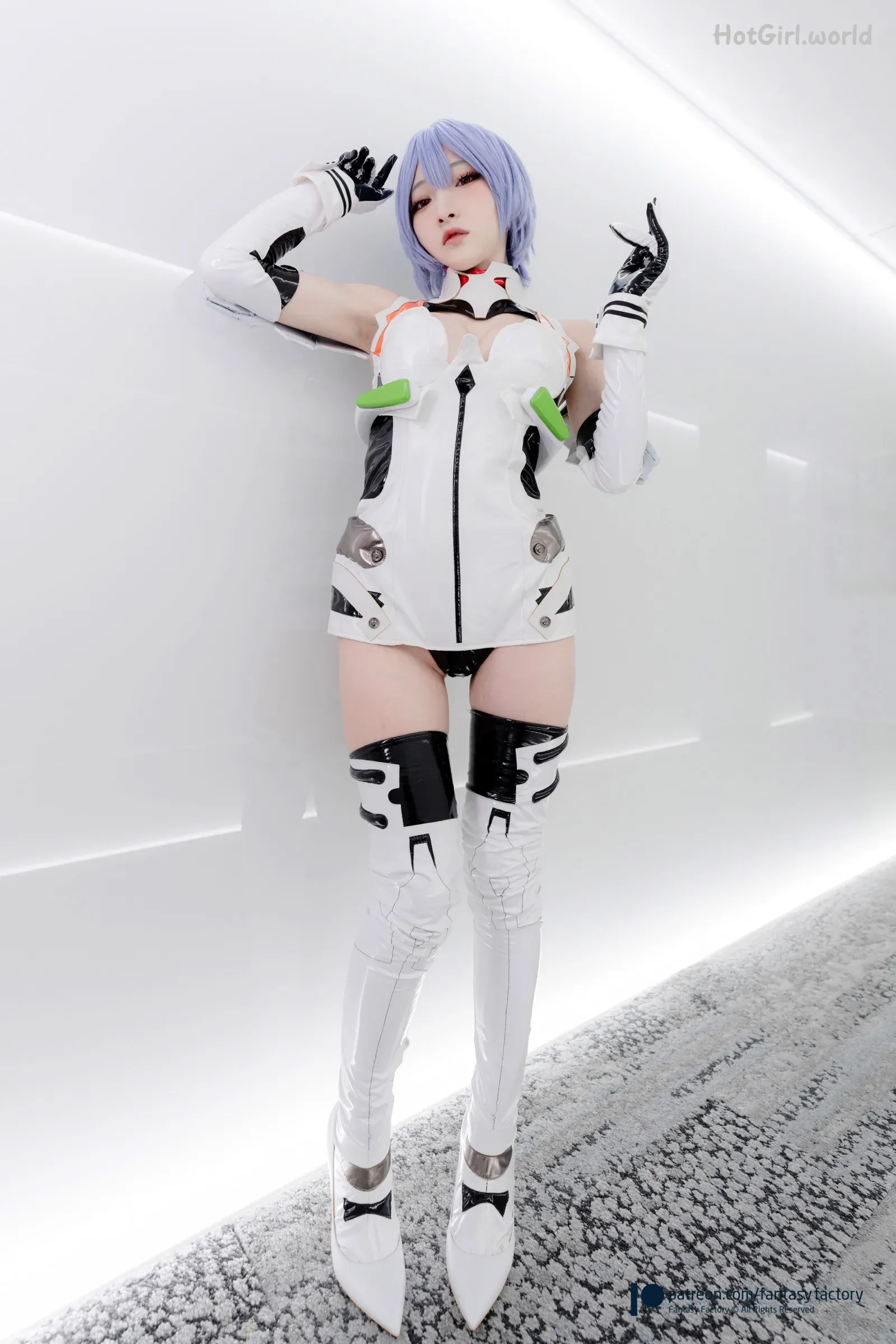 Fantasy Factory-小丁-綾波レイ(56 photos + 9 uncensored photos) 第1张图