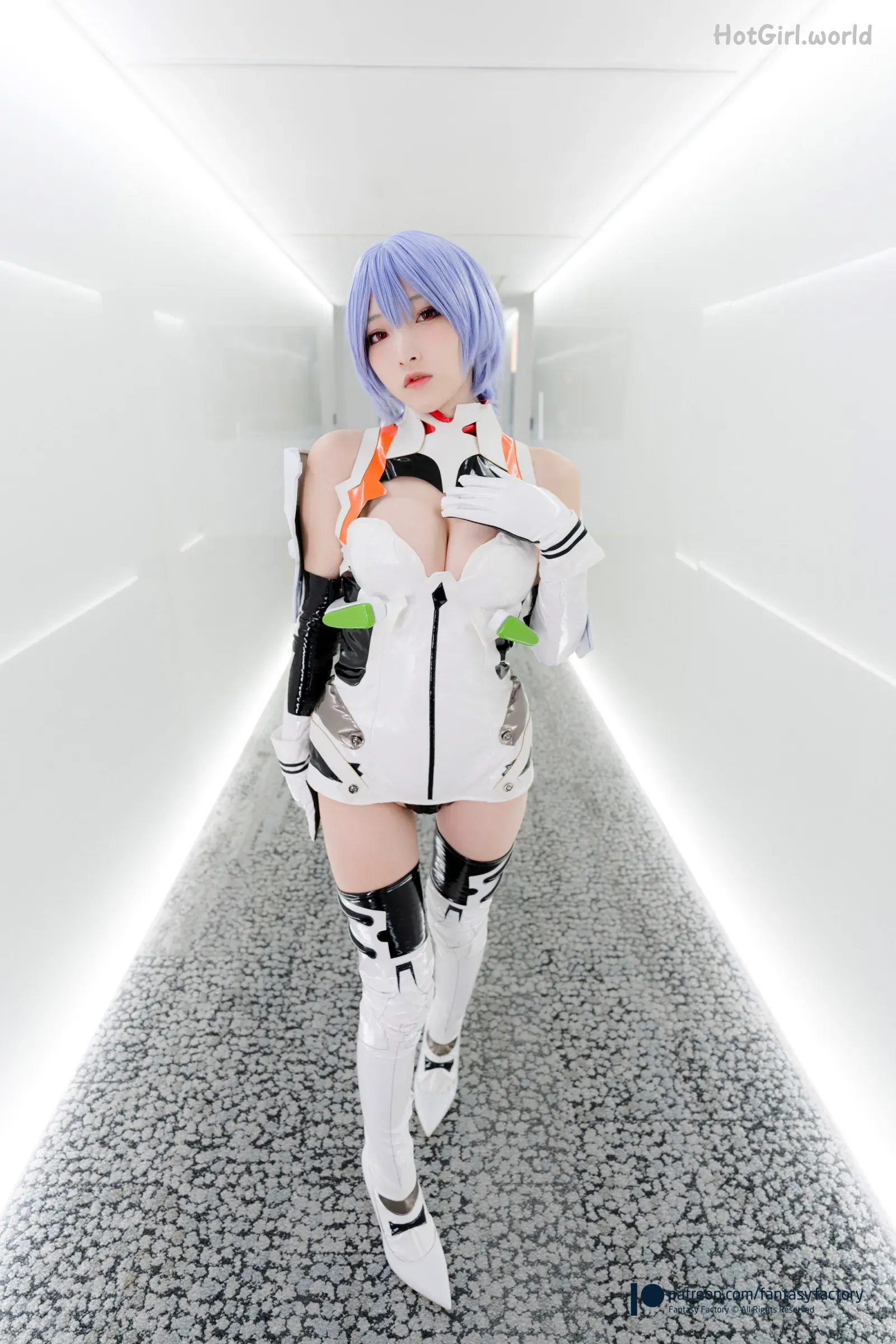 Fantasy Factory-小丁-綾波レイ(56 photos + 9 uncensored photos) 第5张图