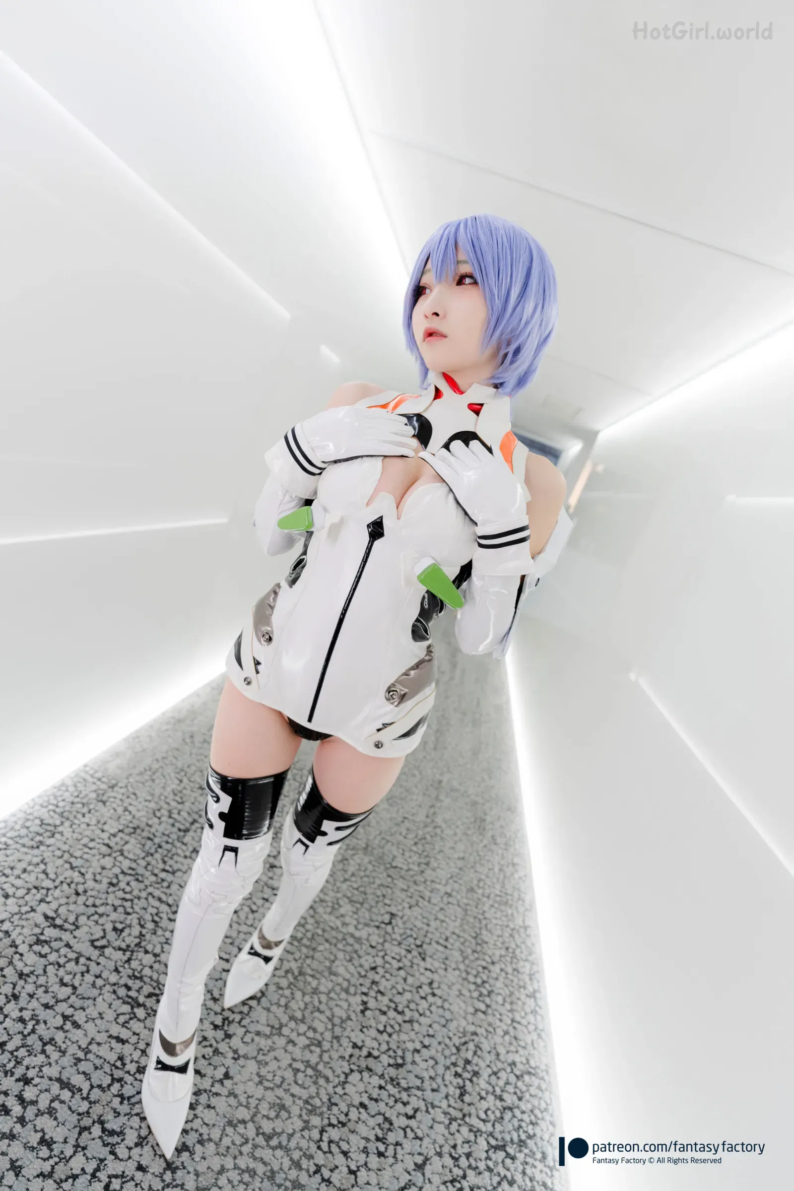 Fantasy Factory-小丁-綾波レイ(56 photos + 9 uncensored photos) 第6张图