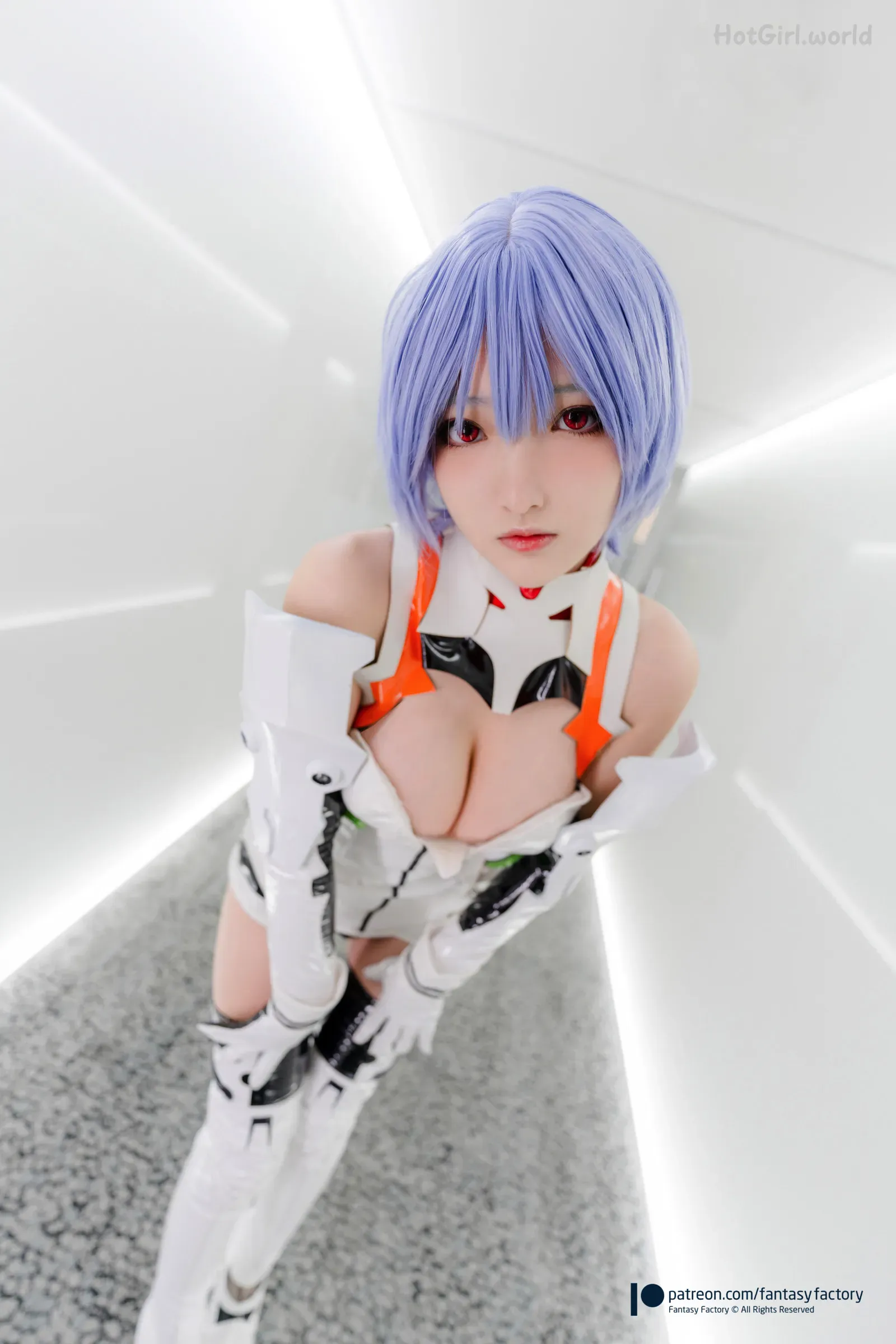 Fantasy Factory-小丁-綾波レイ(56 photos + 9 uncensored photos) 第7张图