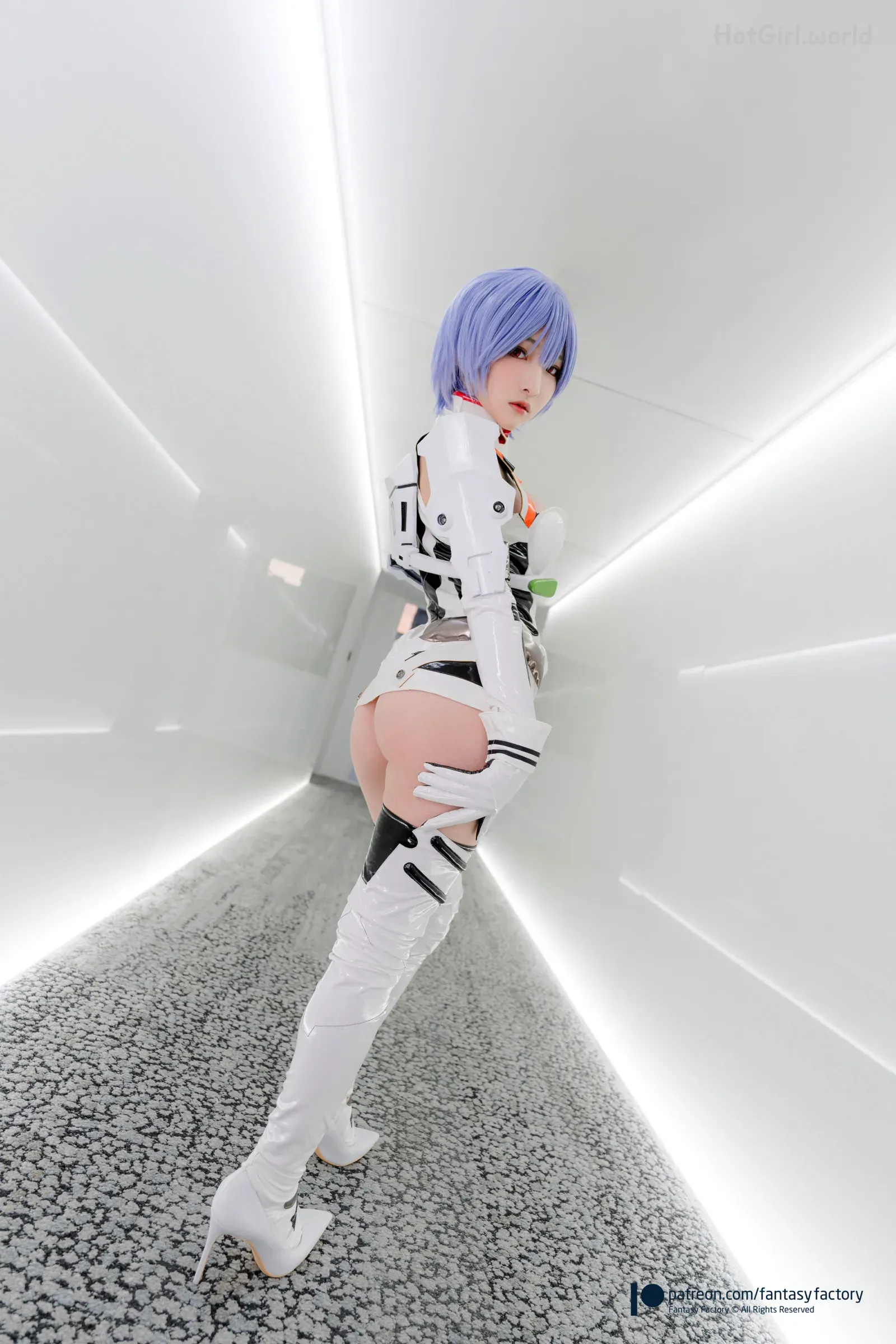 Fantasy Factory-小丁-綾波レイ(56 photos + 9 uncensored photos) 第10张图