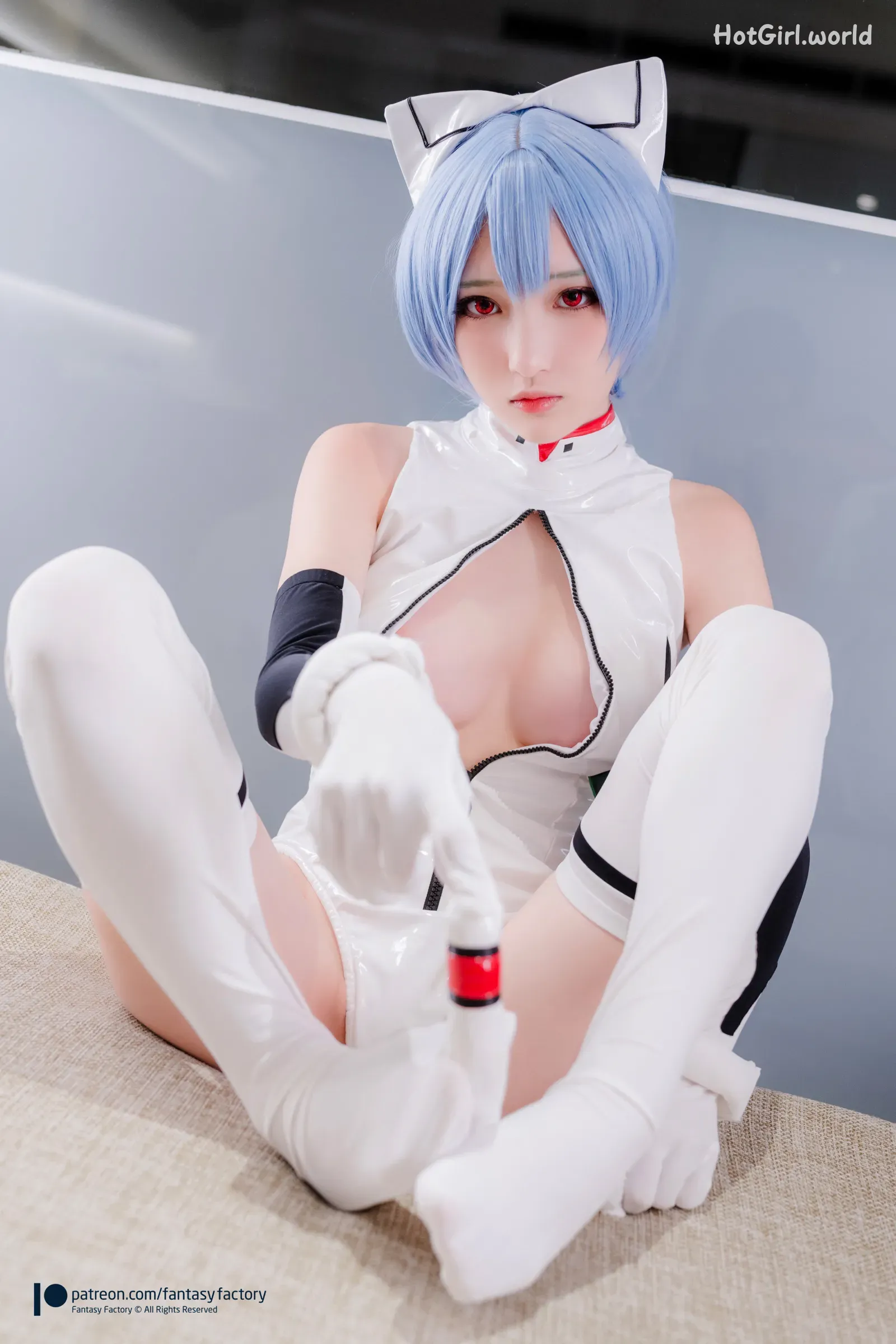 Fantasy Factory-小丁-綾波レイ(56 photos + 9 uncensored photos) 第25张图