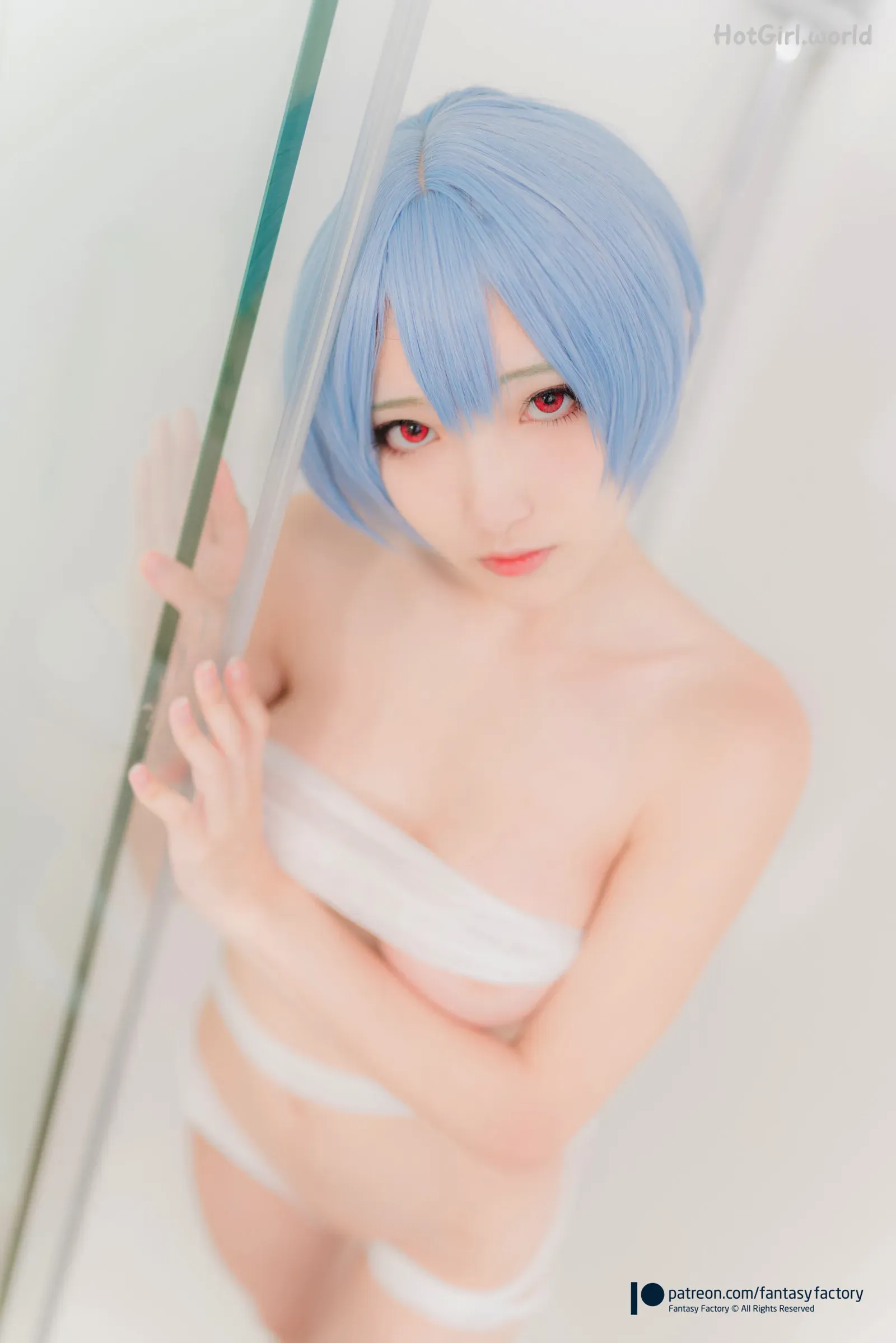 Fantasy Factory-小丁-綾波レイ(56 photos + 9 uncensored photos) 第32张图