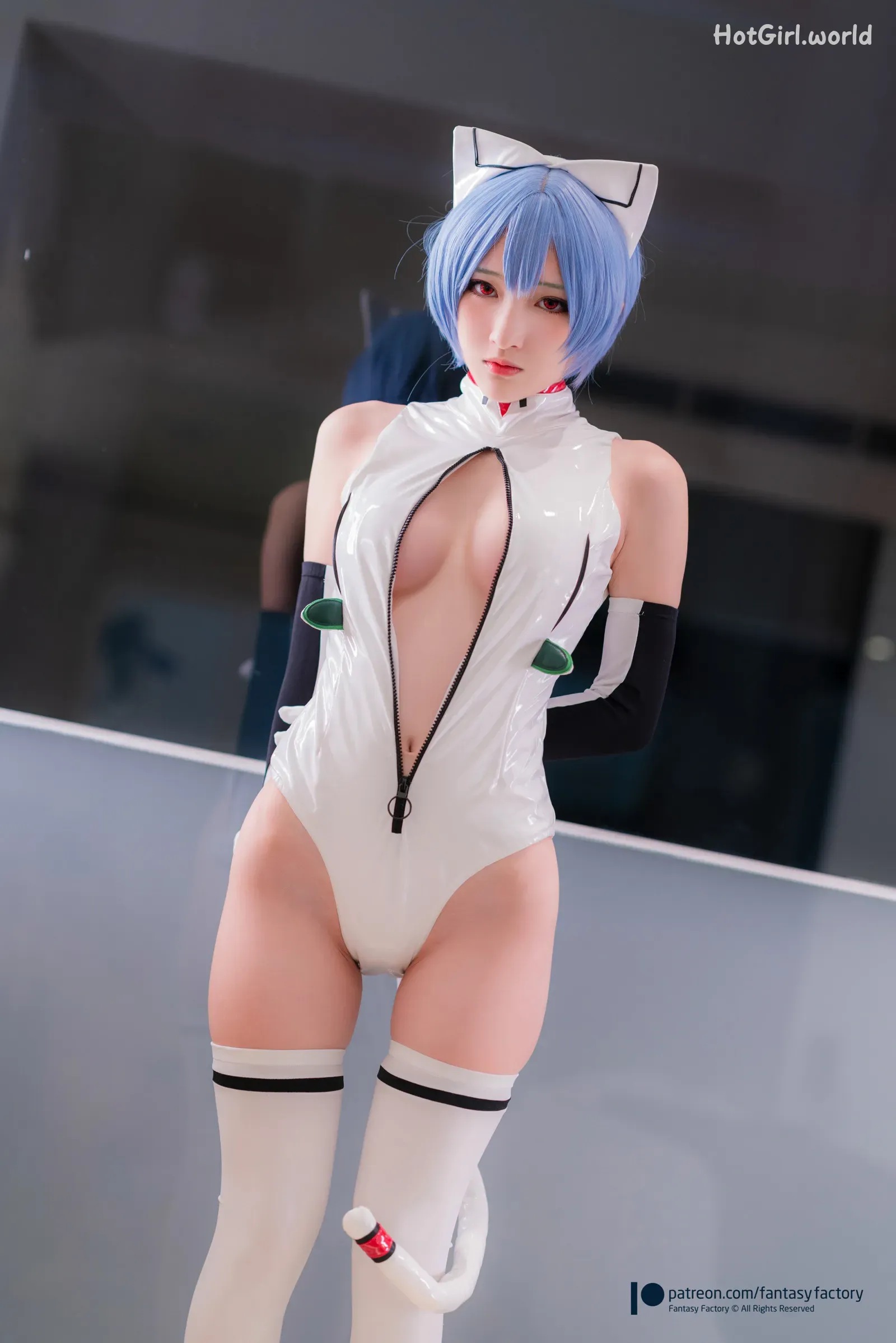 Fantasy Factory-小丁-綾波レイ(56 photos + 9 uncensored photos) 第42张图