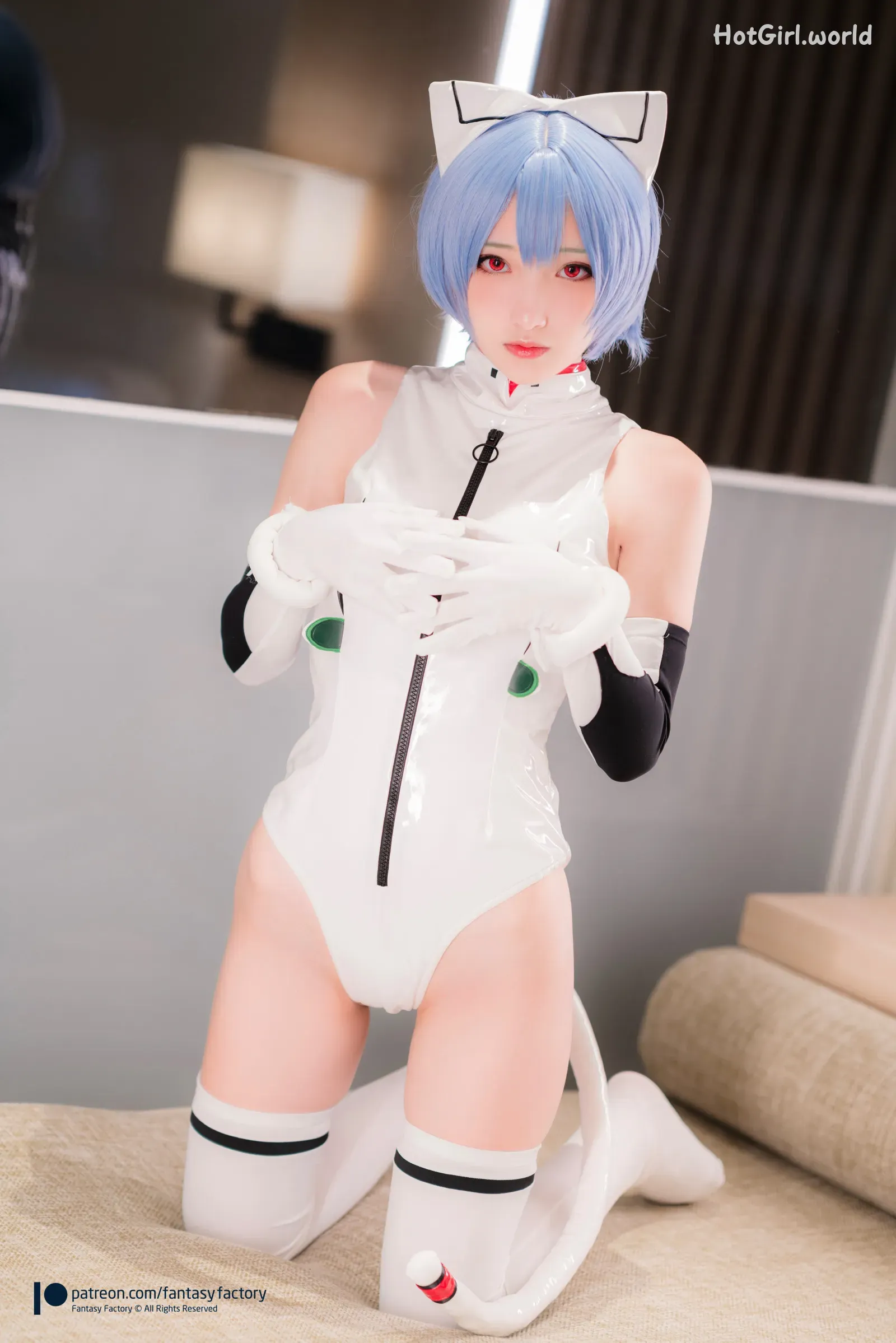 Fantasy Factory-小丁-綾波レイ(56 photos + 9 uncensored photos) 第45张图