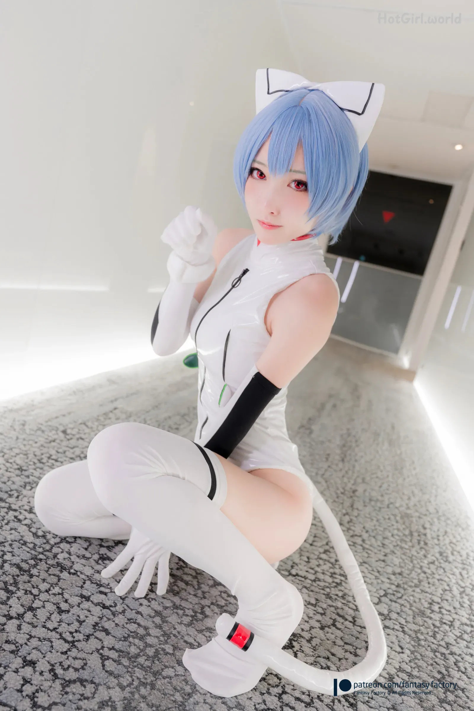 Fantasy Factory-小丁-綾波レイ(56 photos + 9 uncensored photos) 第48张图