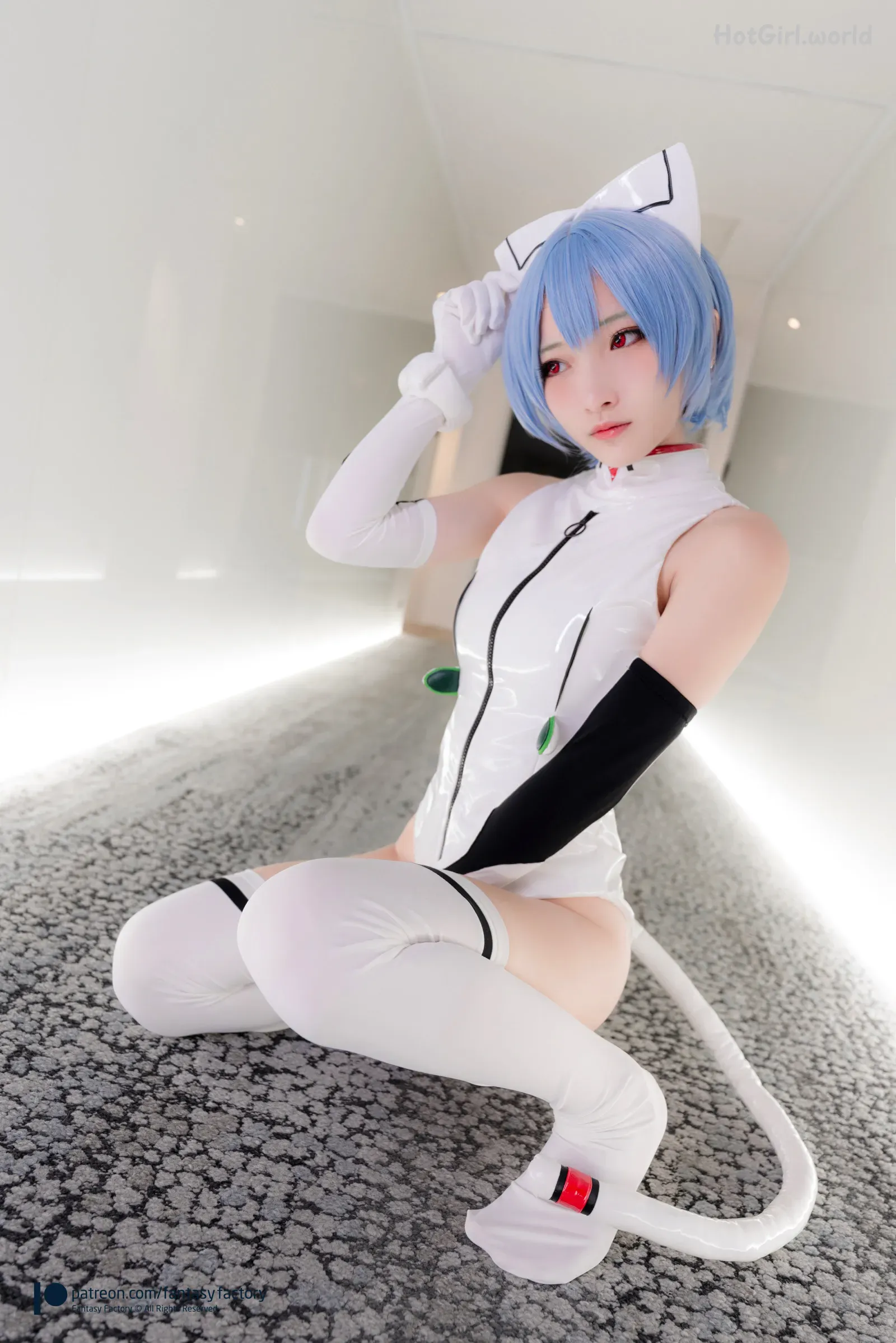 Fantasy Factory-小丁-綾波レイ(56 photos + 9 uncensored photos) 第49张图