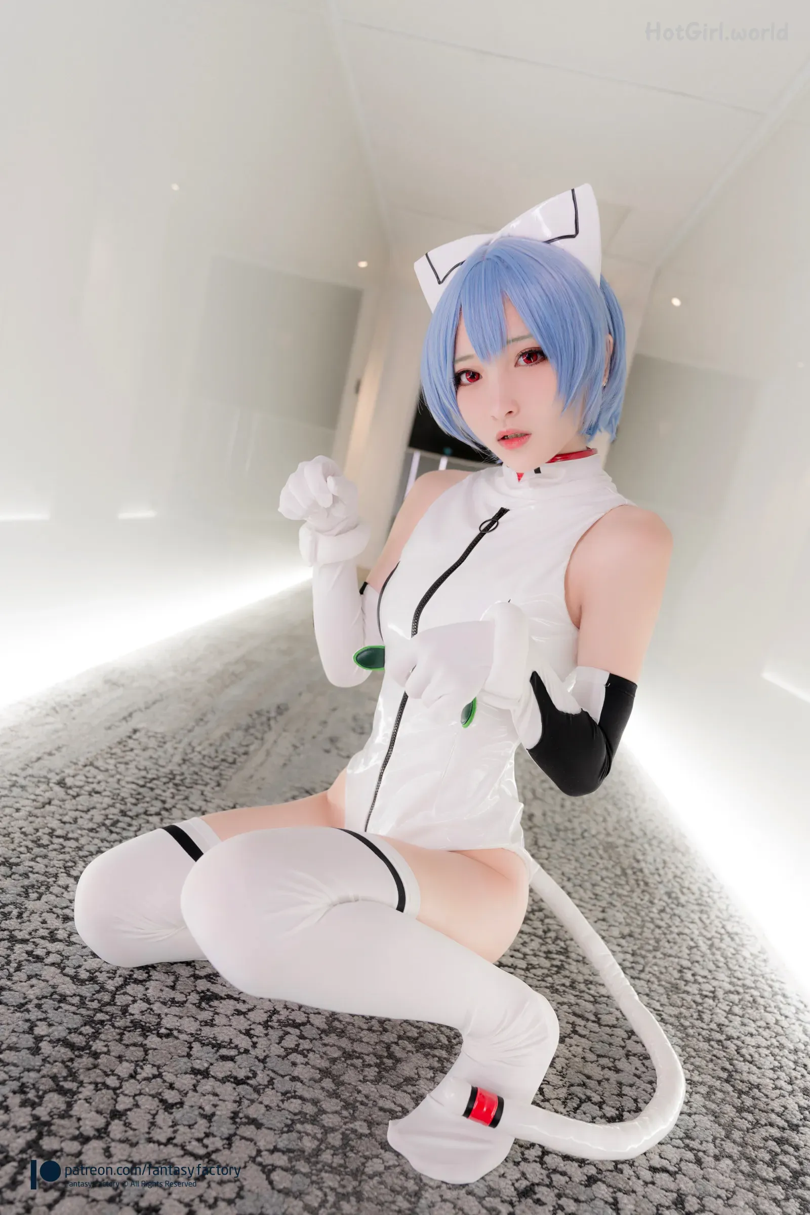 Fantasy Factory-小丁-綾波レイ(56 photos + 9 uncensored photos) 第50张图