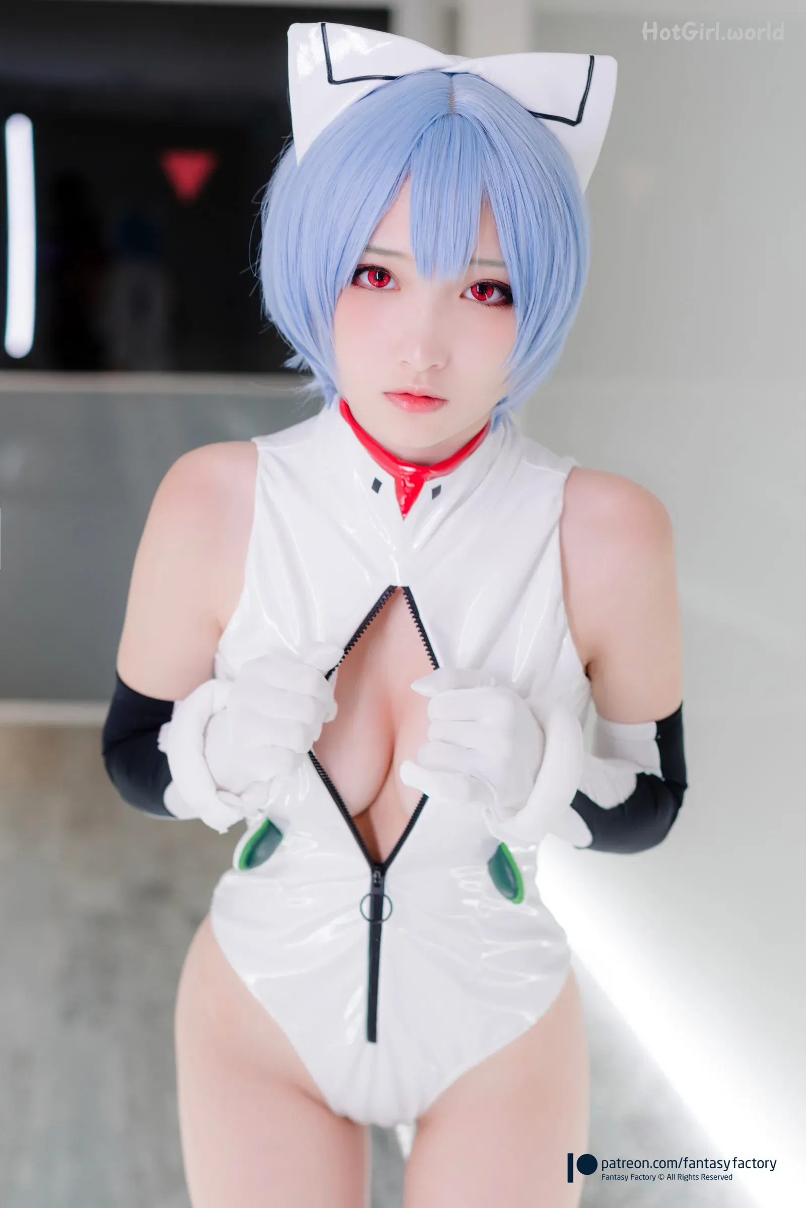 Fantasy Factory-小丁-綾波レイ(56 photos + 9 uncensored photos) 第55张图
