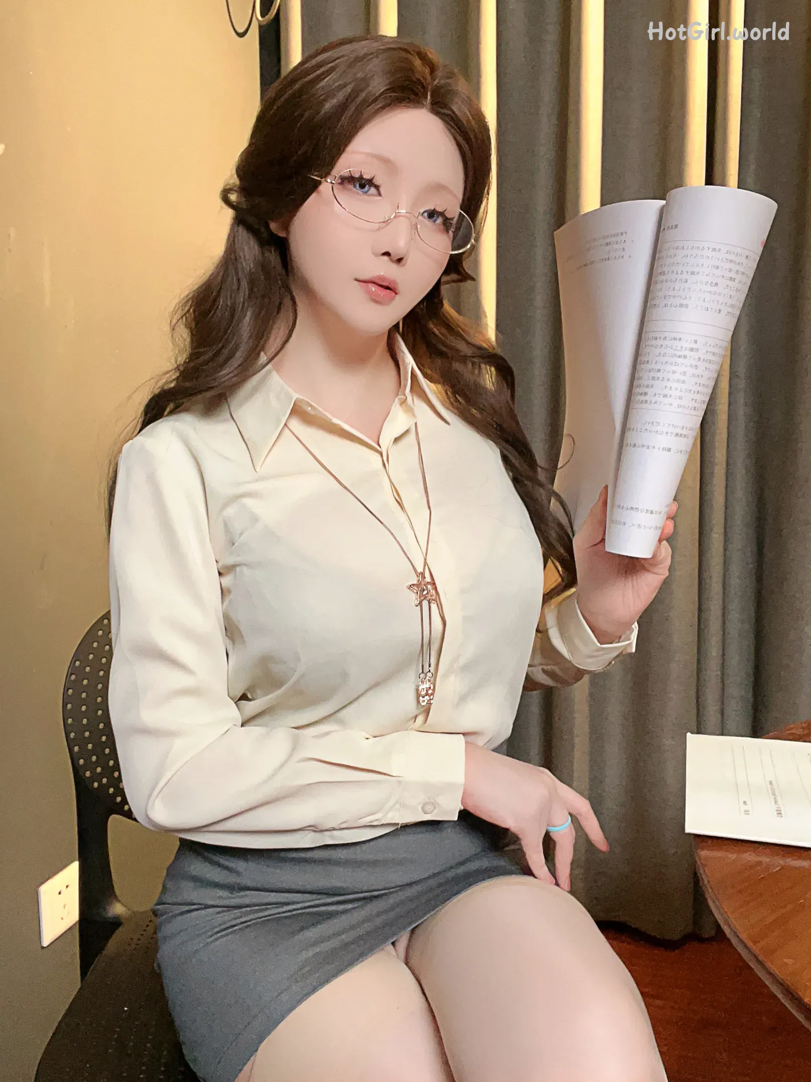 Coser-星之迟迟-Hoshilily-2023年10月计划D 家庭教师的奖励时间 第11张图