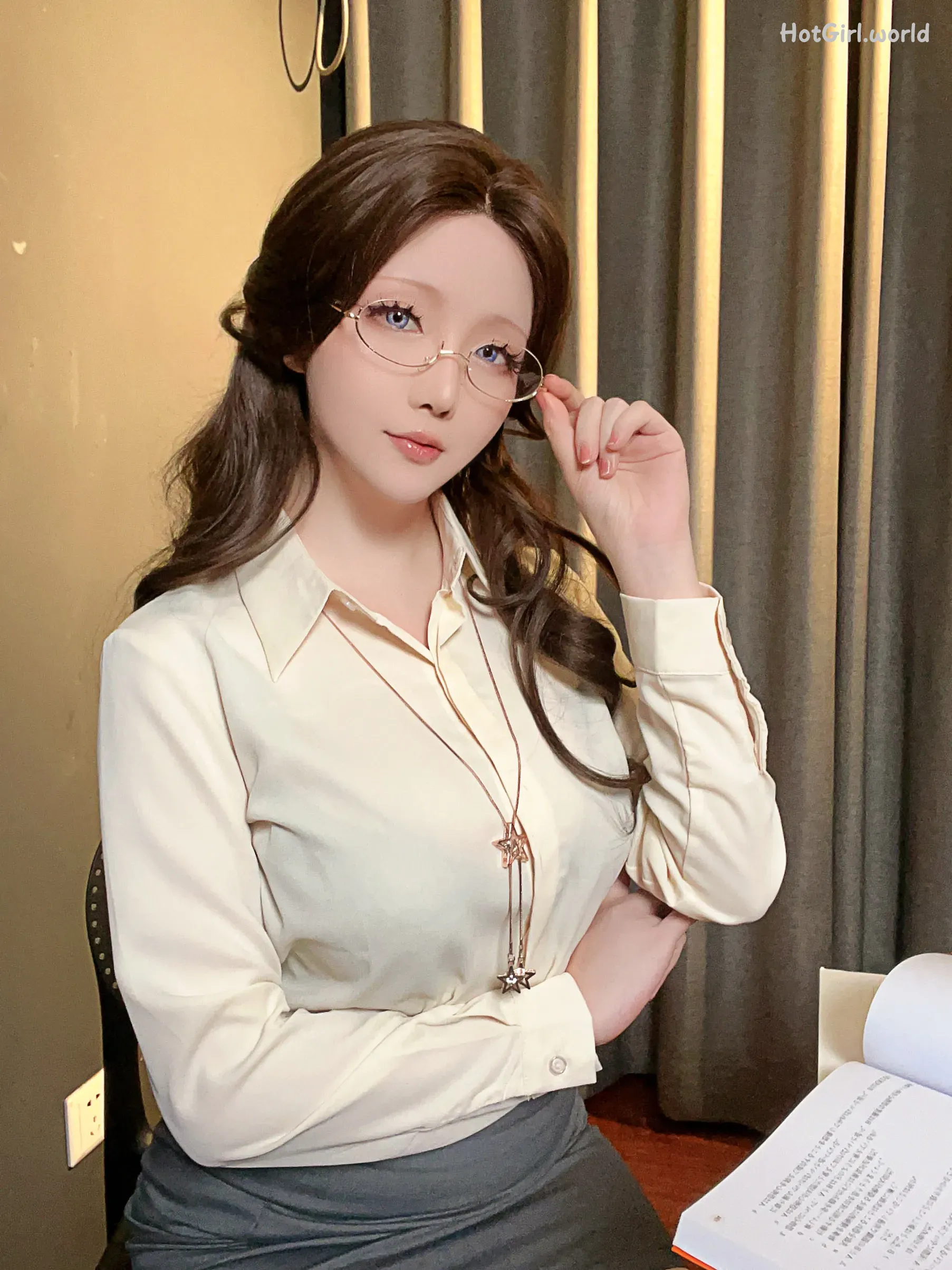 Coser-星之迟迟-Hoshilily-2023年10月计划D 家庭教师的奖励时间 第16张图